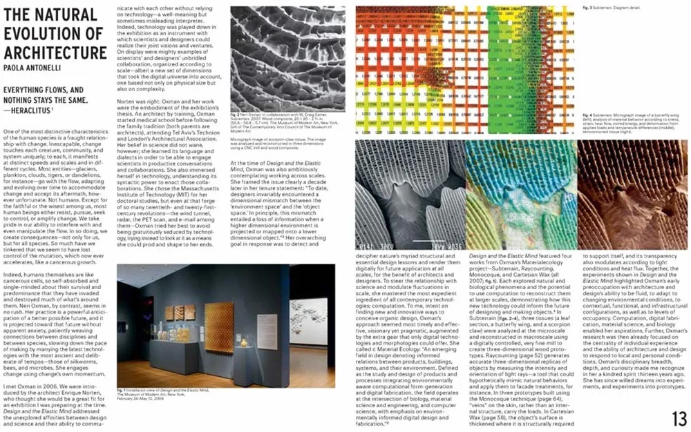 Neri Oxman: Material Ecology – The Catalogue