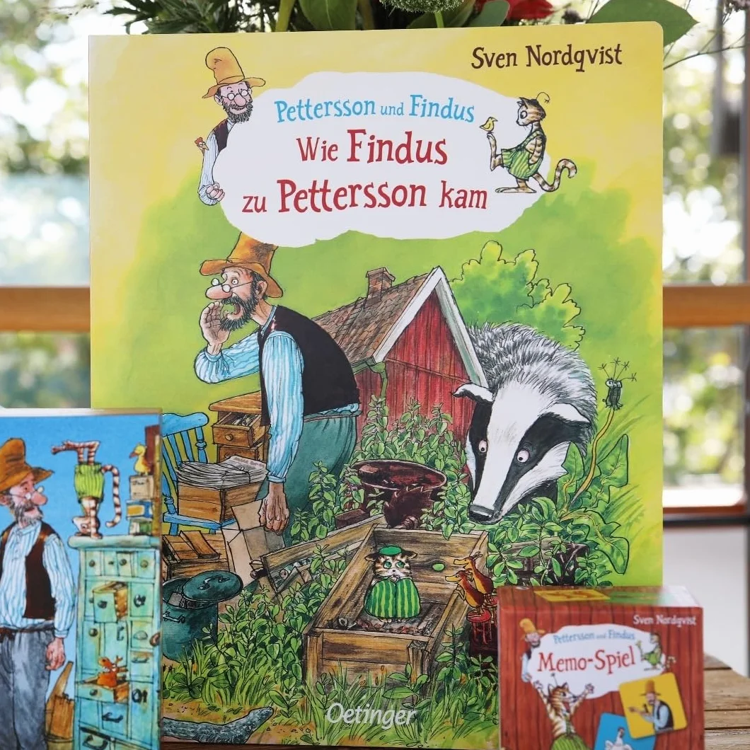 Pettersson und Findus. Wie Findus zu Pettersson kam: Riesen-Pappbilderbuch