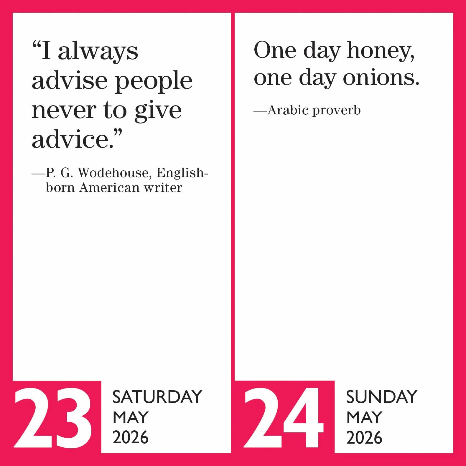 Keep Calm and Carry On Page-A-Day® Calendar 2026: 365 Quotes, Slogans, and Mottos for 2026