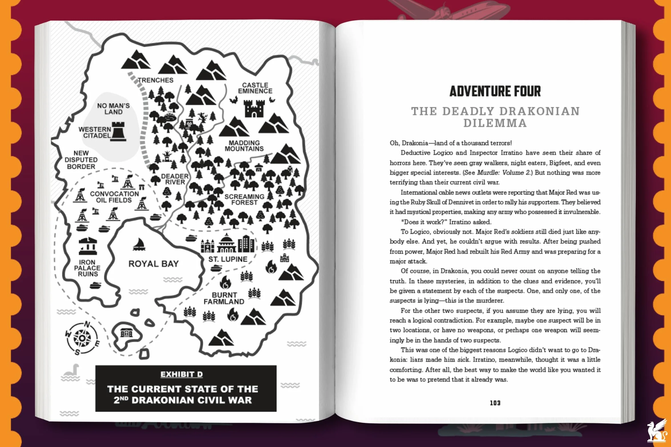 Murdle: The Case of the Seven Skulls: 64 Wildly Wicked Logic Puzzles