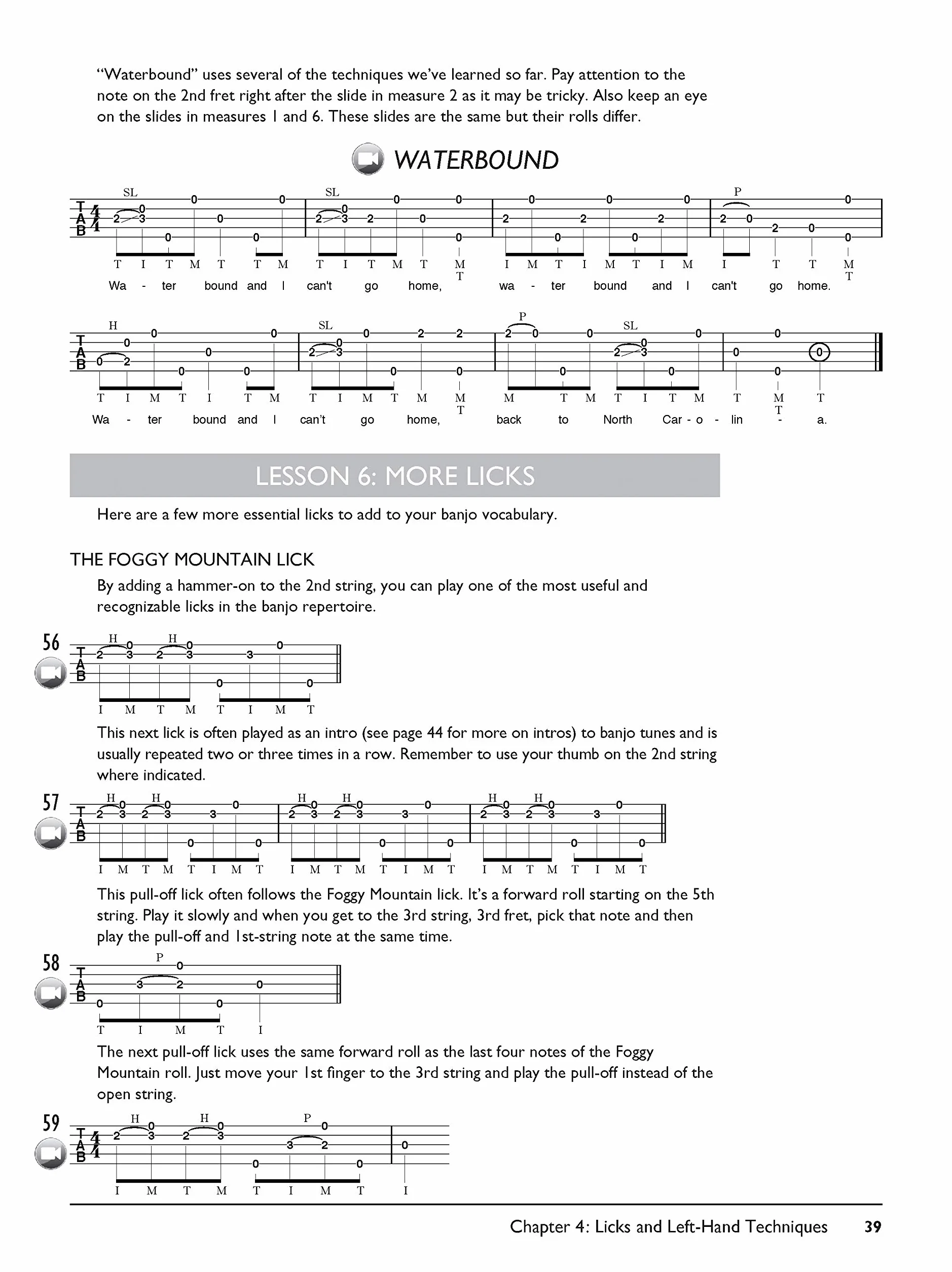 Beginning Banjo: Beginning - Intermediate - Mastering (incl. DVD & Online Audio & Video)