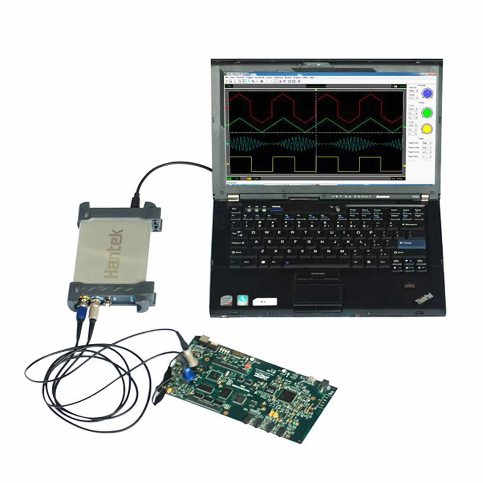 Hantek 6022BL 48MSa/s 16CH PC USB Cyfrowy Oscyloskop Logika Analizator