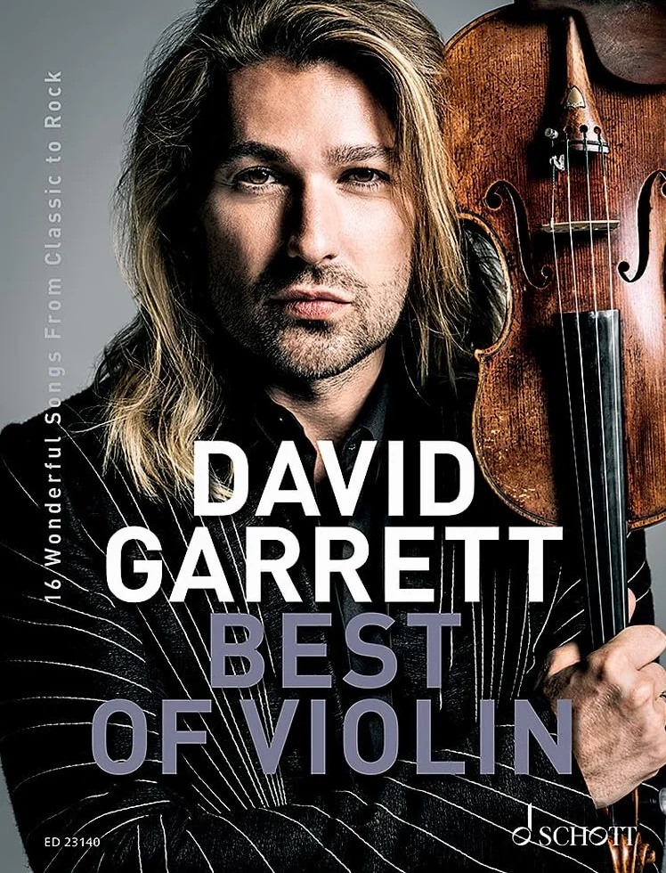 David Garrett Best Of Violin: 16 Wonderful Songs from Classic to Rock. violin and piano accompaniment.