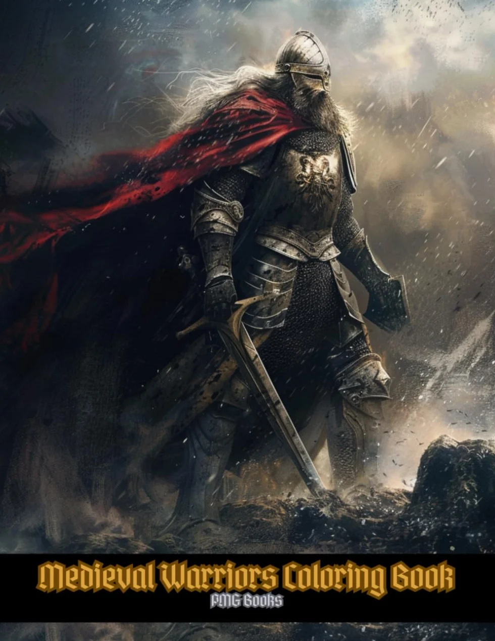 Medieval Warriors Coloring Book