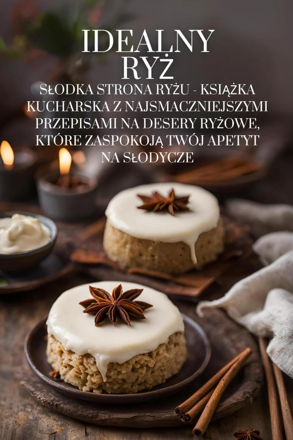 Książka kucharska Słodka strona ryżu: przepisy na desery ryżowe