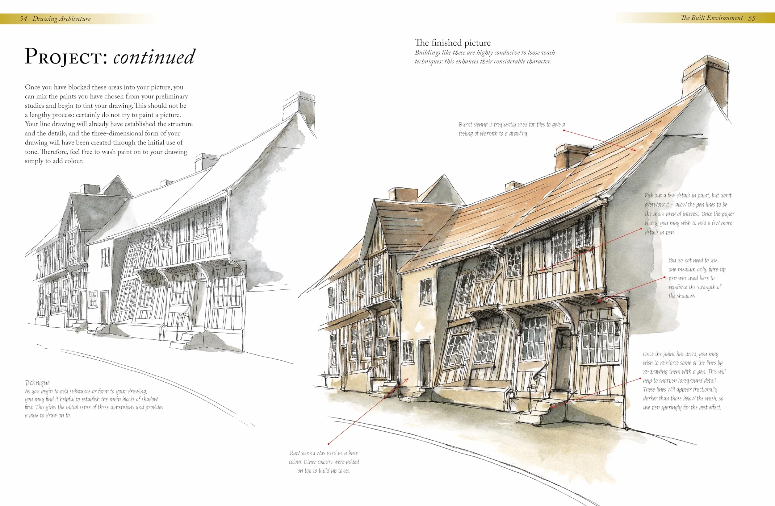 Drawing Architecture: The Beginner's Guide to Drawing and Painting Buildings