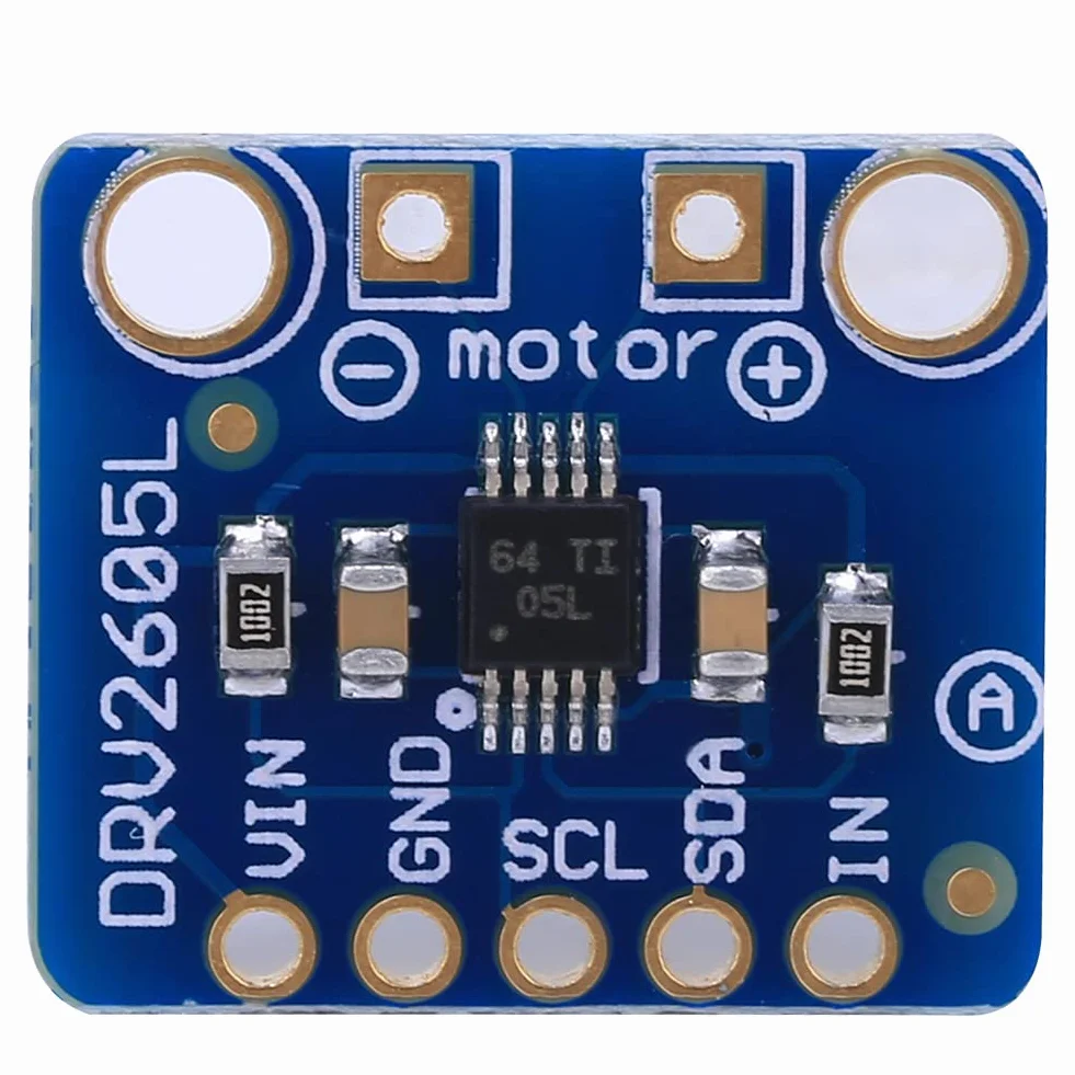 2 szt. Sterownik Haptic Silnika Wibracyjnego Wysokiej Jakości, Moduł DRV2605L z Ogólnymi Pinami Idealny dla Projektów DIY