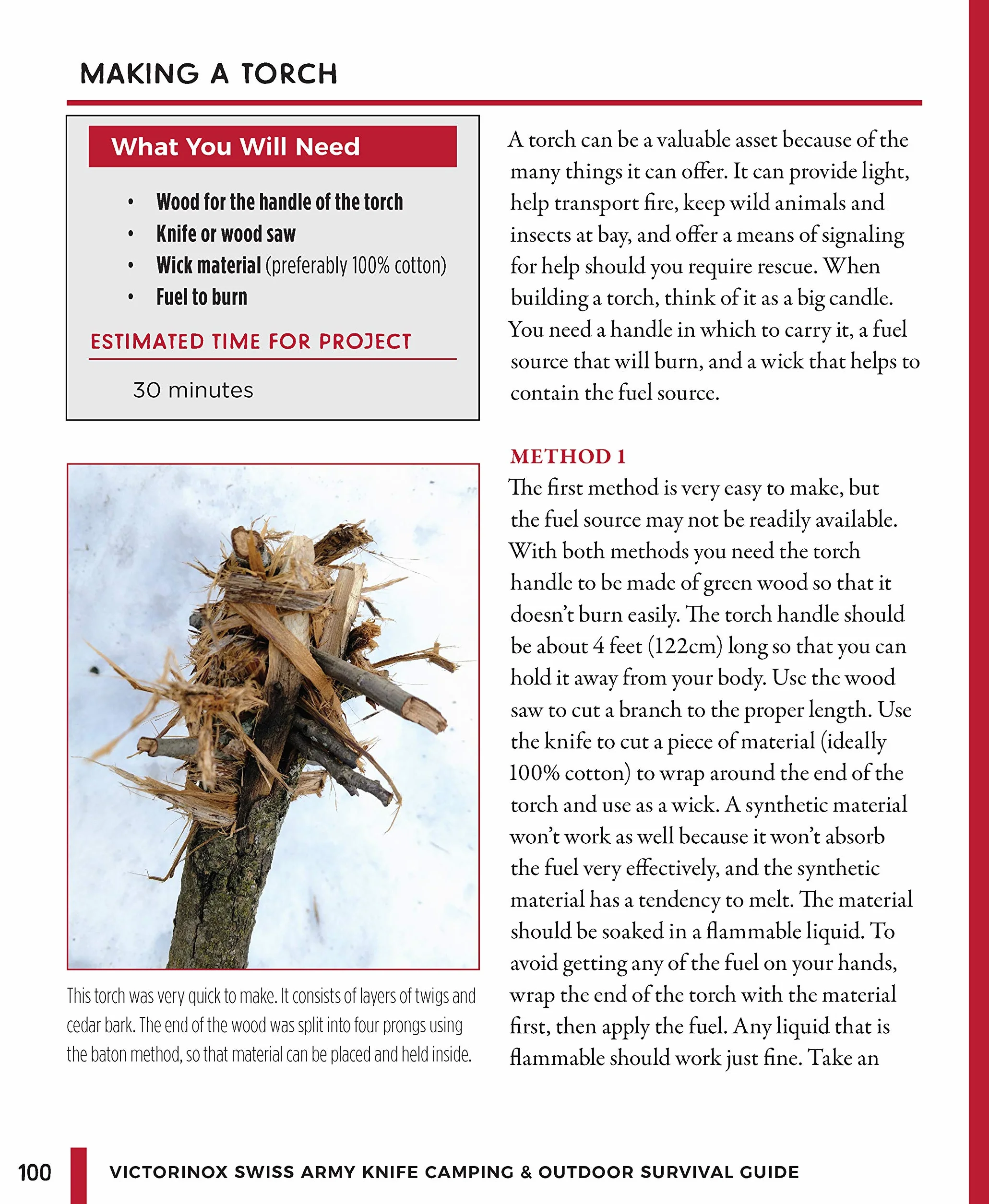 Victorinox Swiss Army Knife Camping & Outdoor Survival Guide: 101 Tips, Tricks & Uses