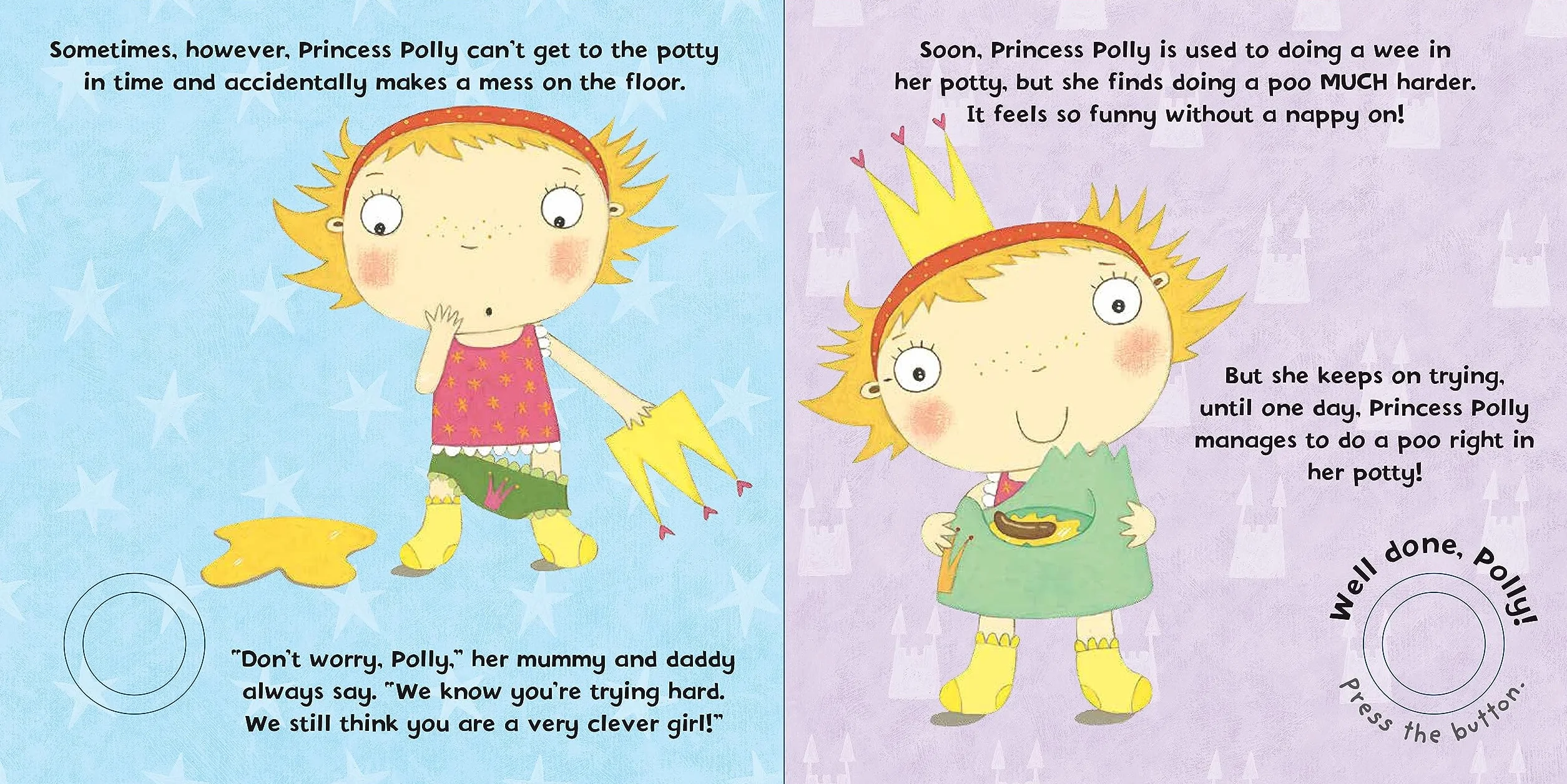 Princess Polly's Potty: A Noisy Sound Book