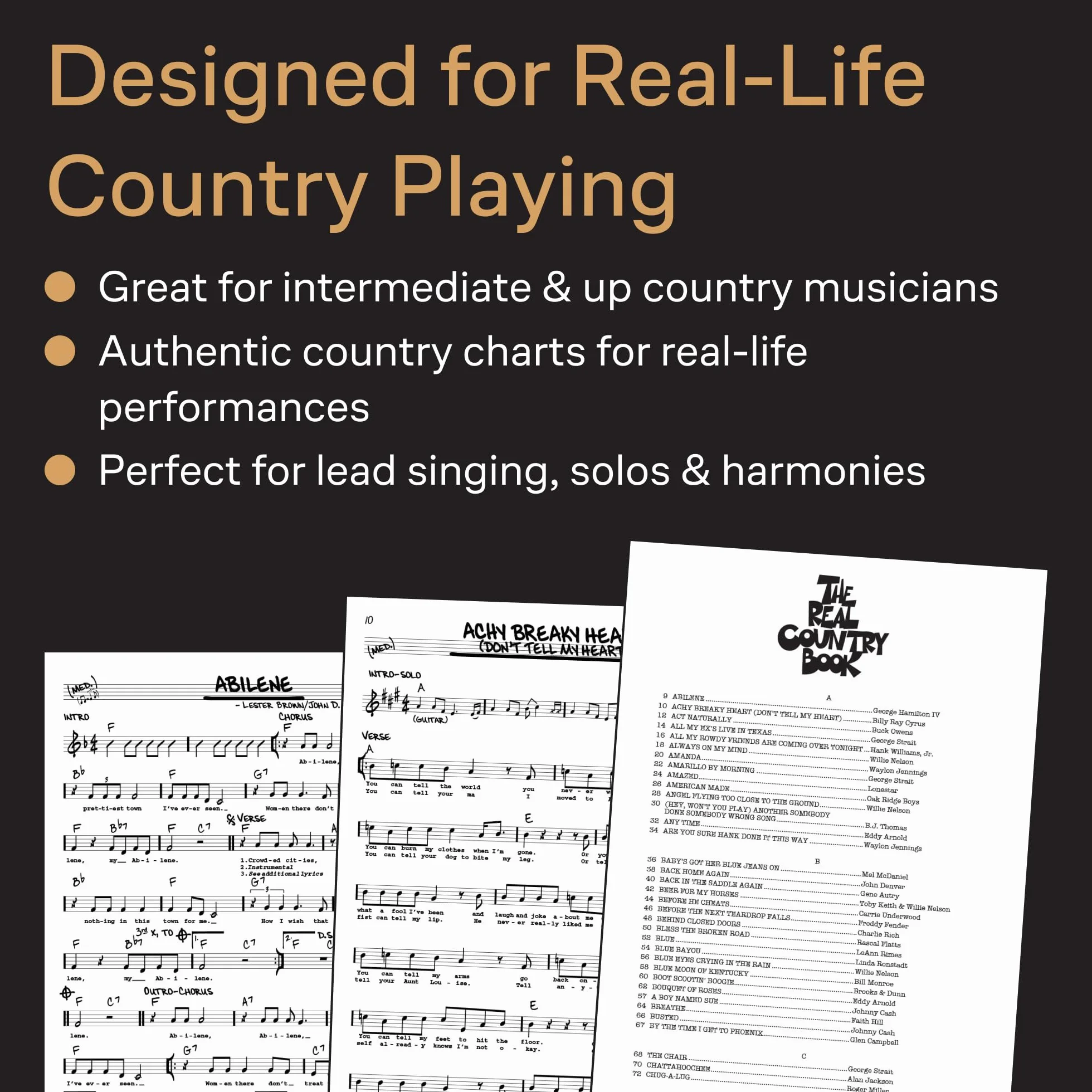 The Real Country Book: C Instruments