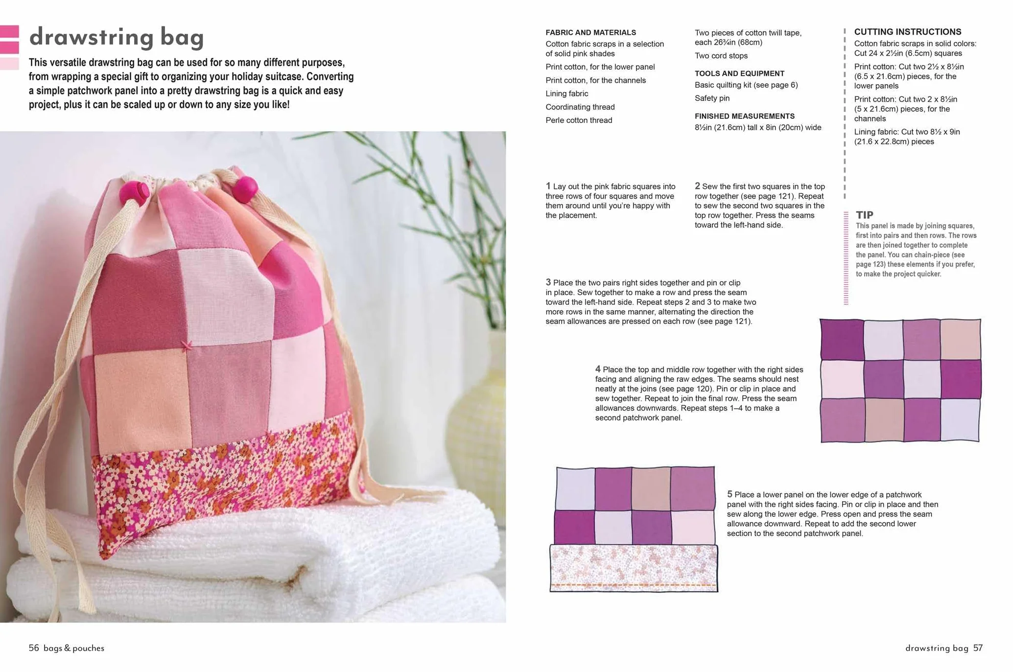 Mini Quilting: 35 Modern Quick-To-Sew Projects to Use Up Fabric Stash
