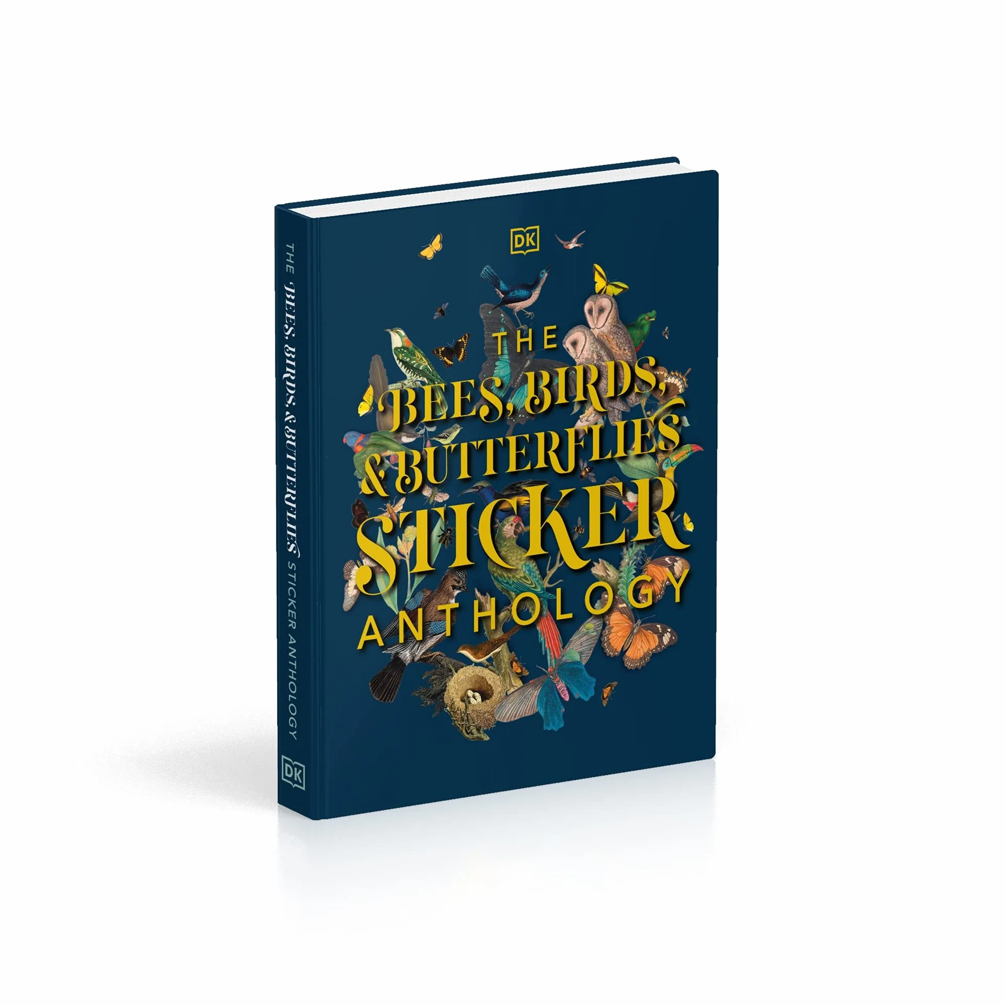 The Bees, Birds & Butterflies Sticker Anthology: With More Than 1,000 Vintage Stickers