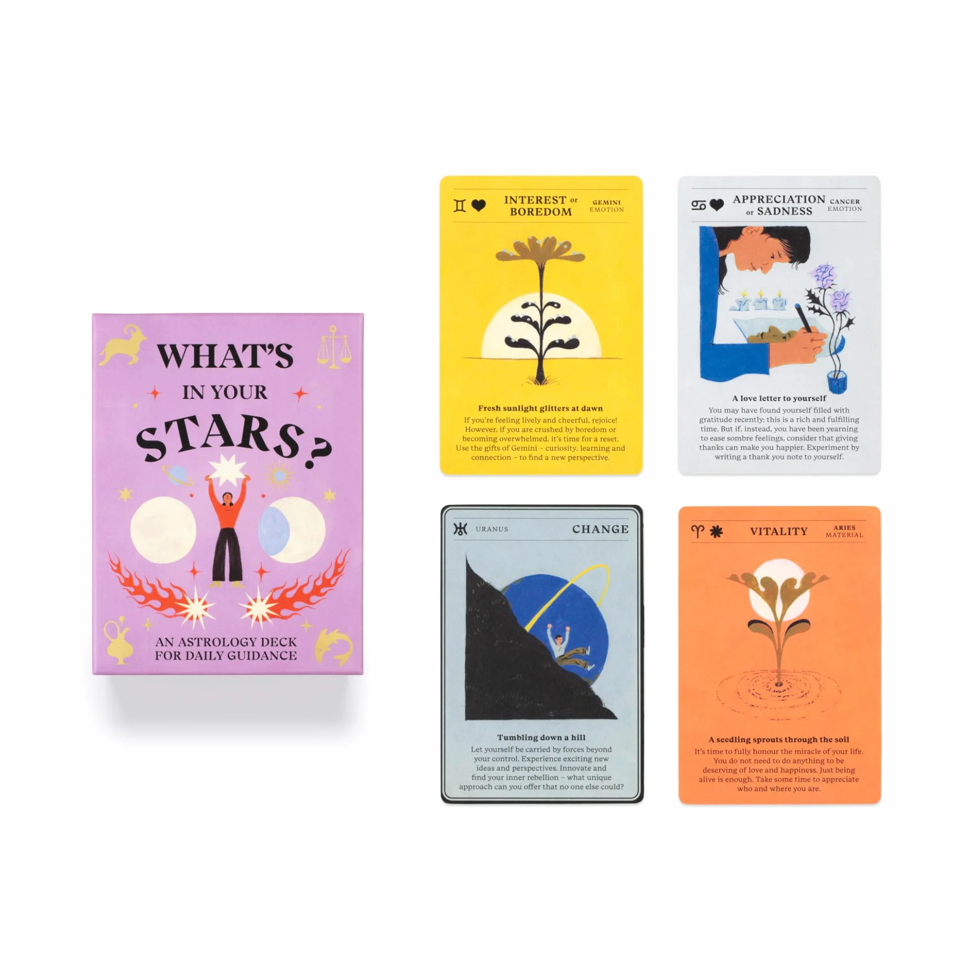What's in Your Stars? An Astrology Deck for Daily Guidance /anglais