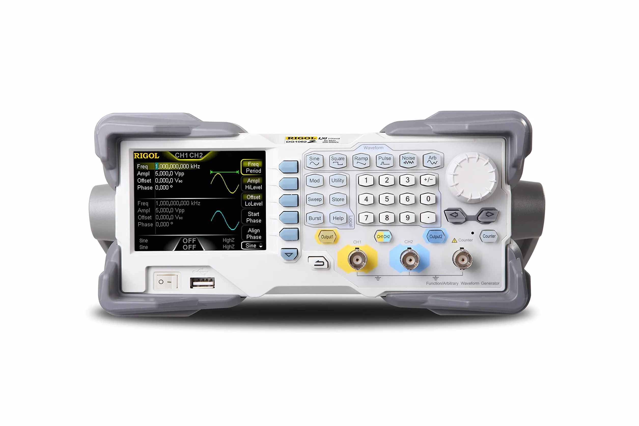 RIGOL DG1022Z Generator Sygnału 25 MHz 2 kanały AM/FM/PM/FSK