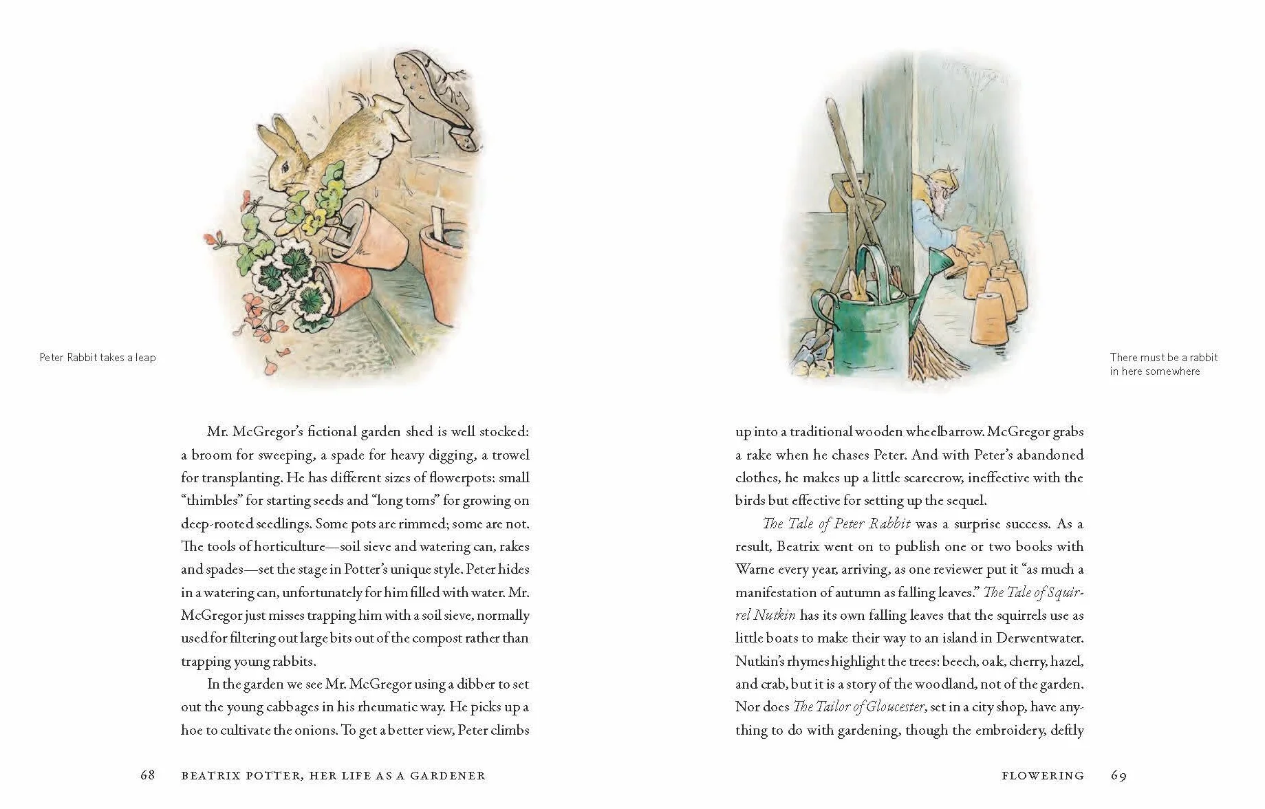 Beatrix Potter's Gardening Life: Plants and Places Inspired Classic Children's Tales