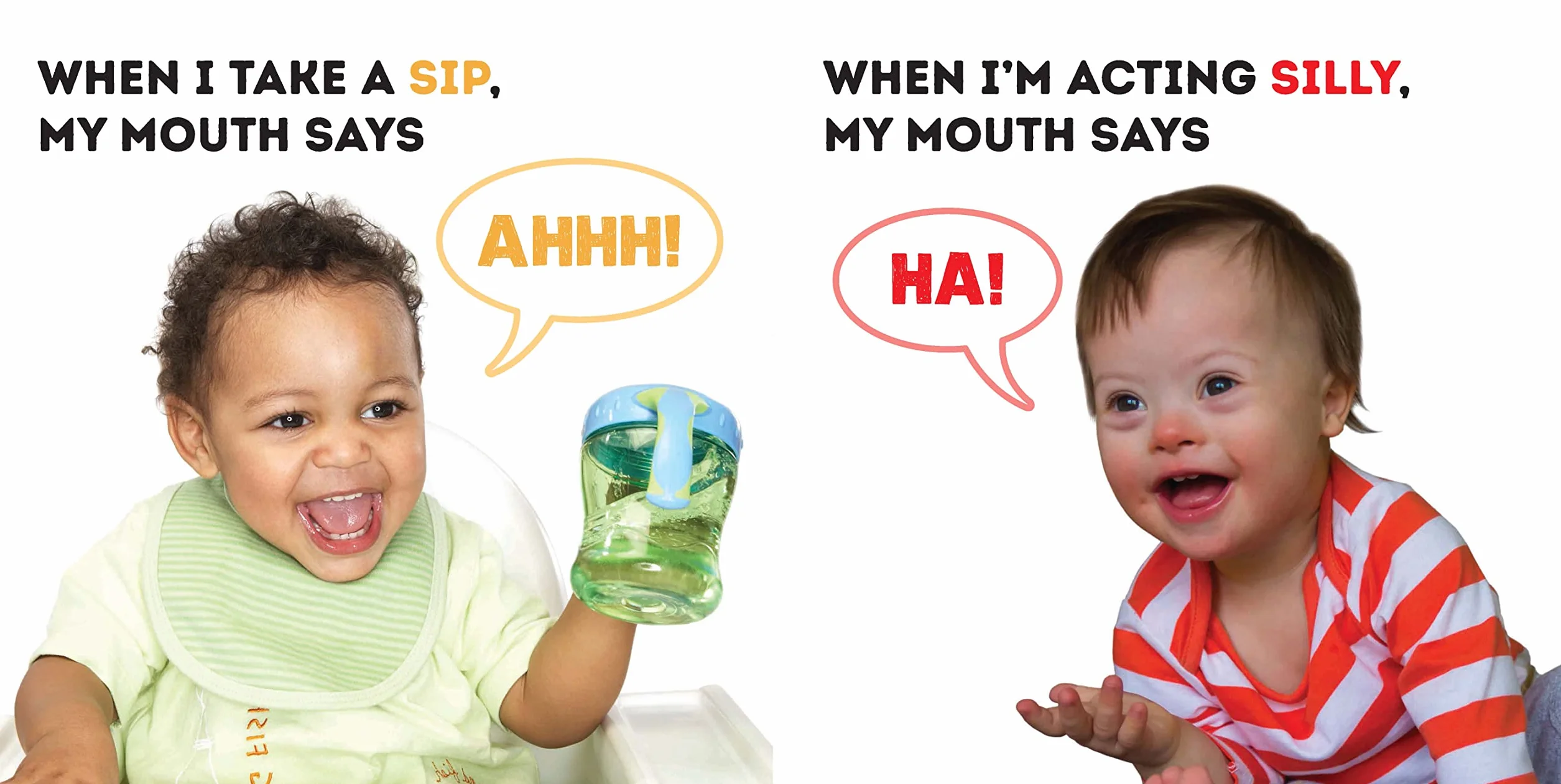 My First Learn-To-Talk Book: Teach Speech from Sounds to Words