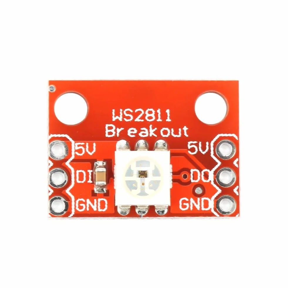 Ws2812 Breakout moduł płytka z niezależnym sterowaniem kolorami Ws2812 płytka do 5050 RGB LED