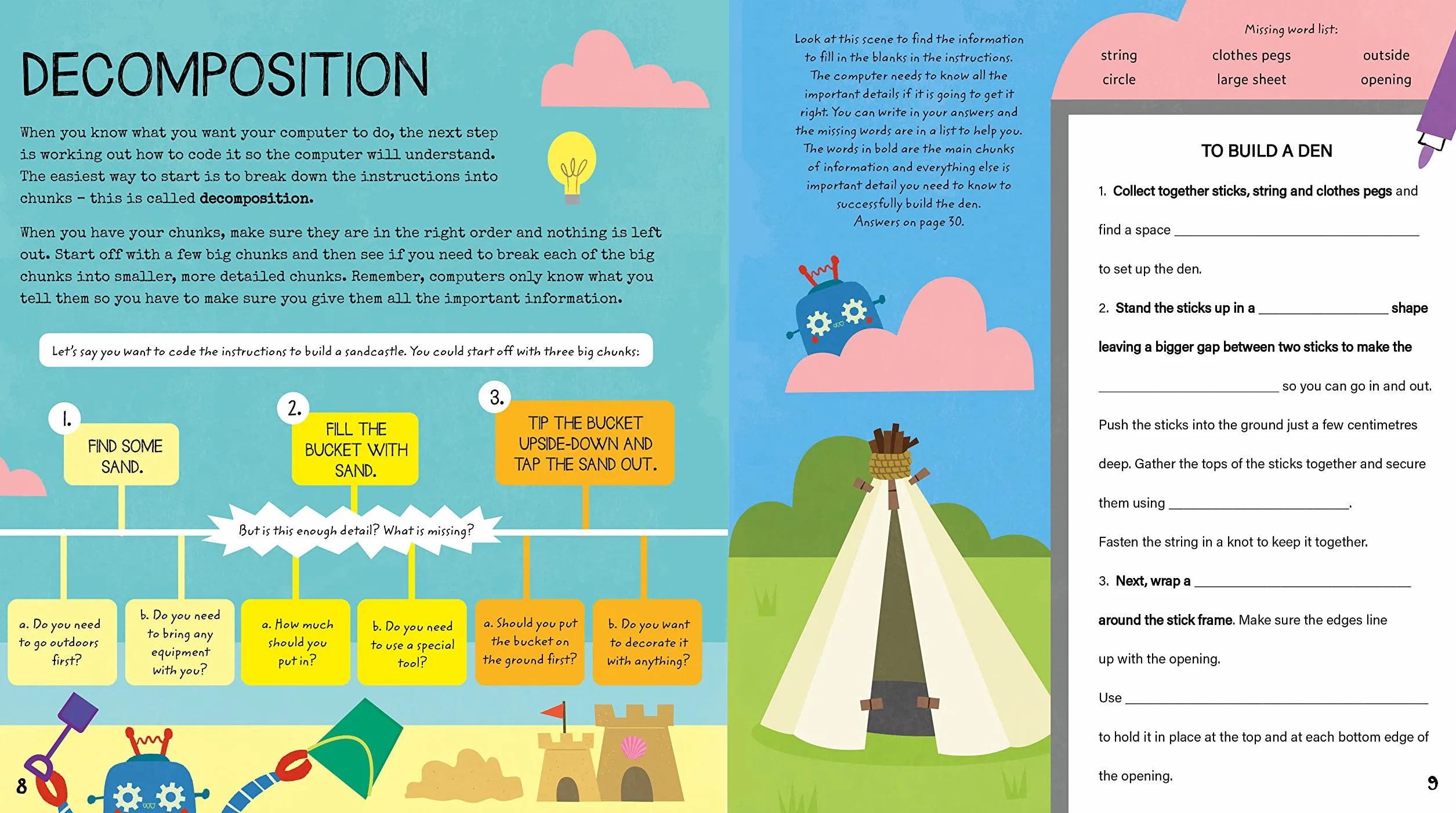 Coding Activity Book: Activities to Help You Think Like a Coder!