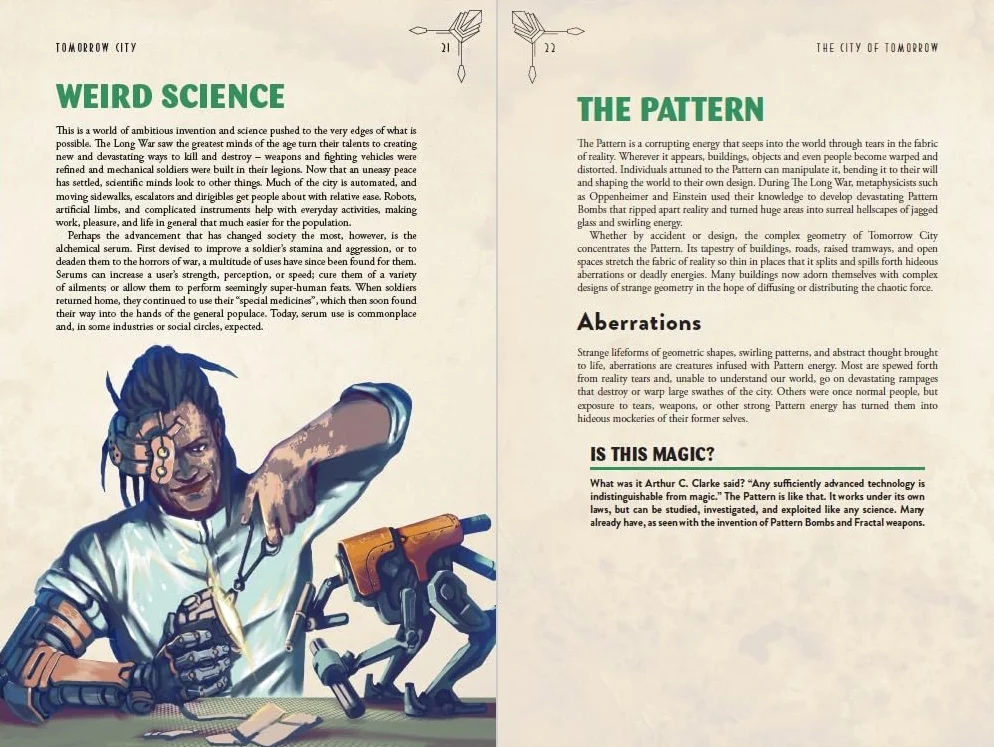 Tomorrow City: Dieselpunk Roleplaying