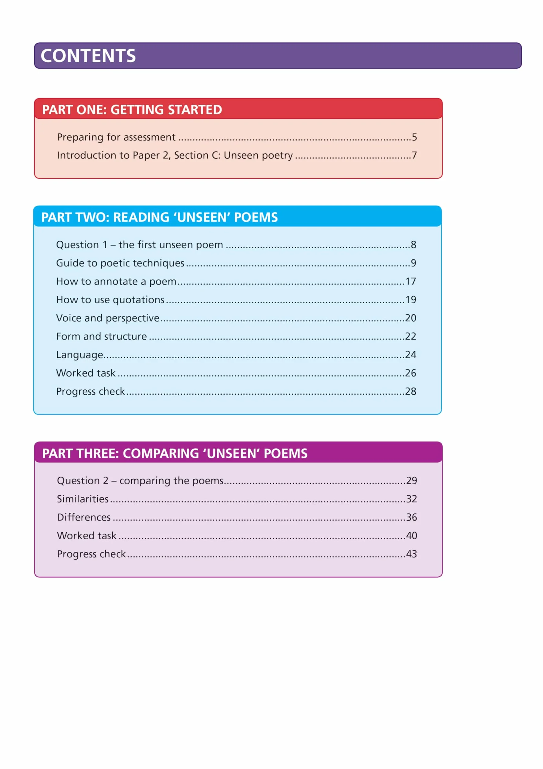 AQA English Literature Unseen Poetry Study and Exam Practice York Notes GCSE - for 2026, 2027 exams: York Notes Series