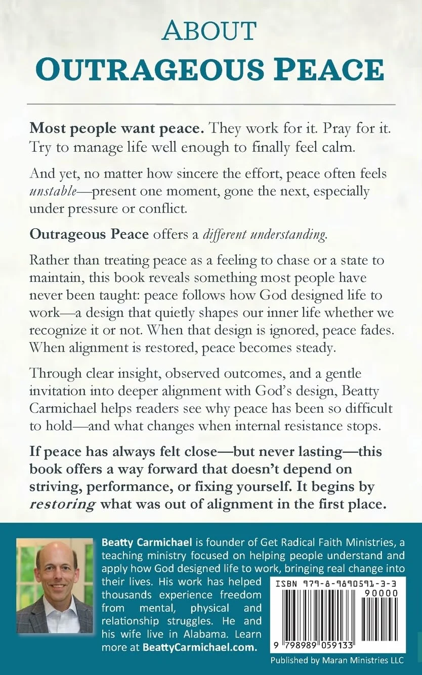 Outrageous Peace: Practical Path to Real Peace