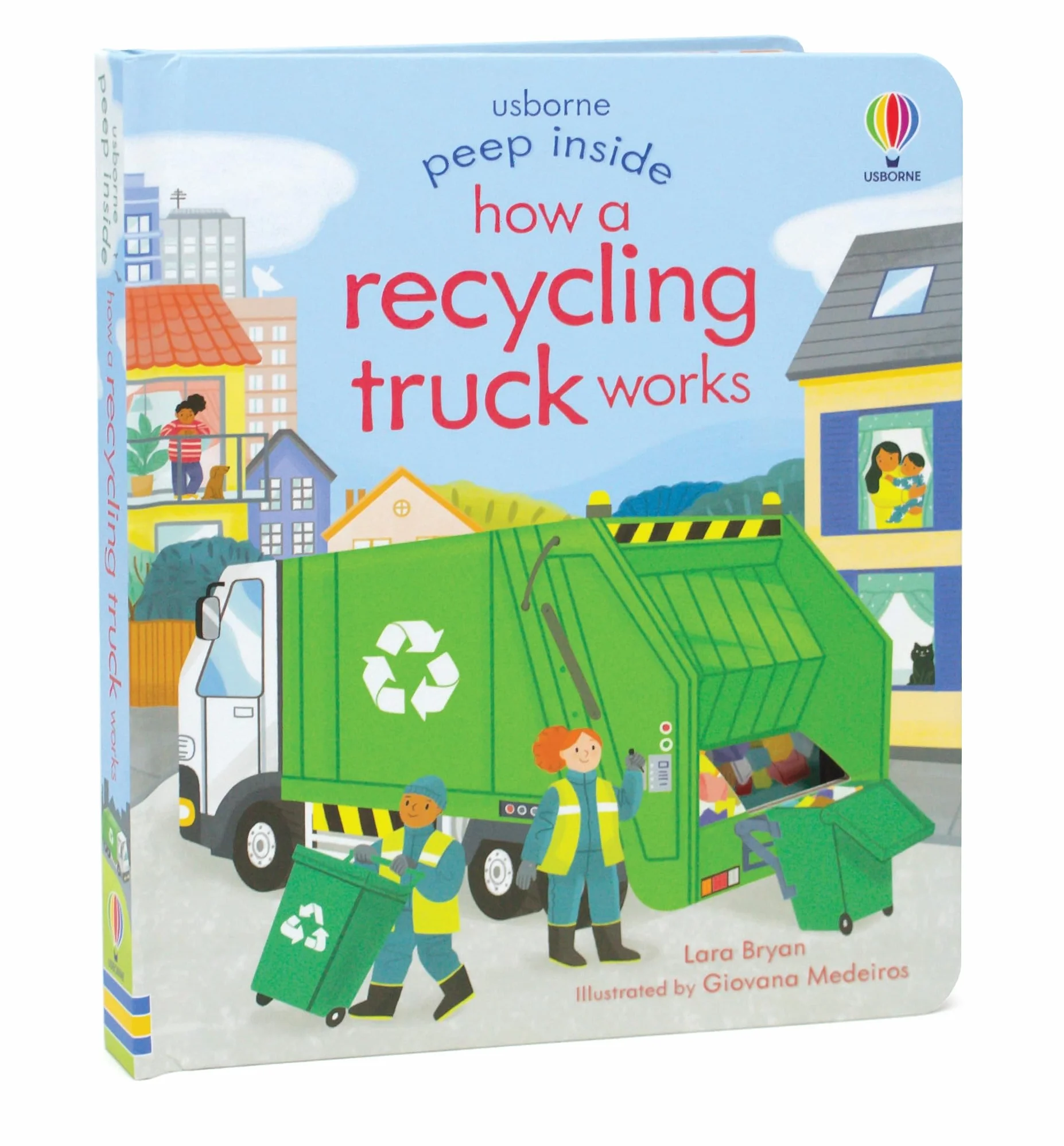 Peep Inside How a Recycling Truck Works