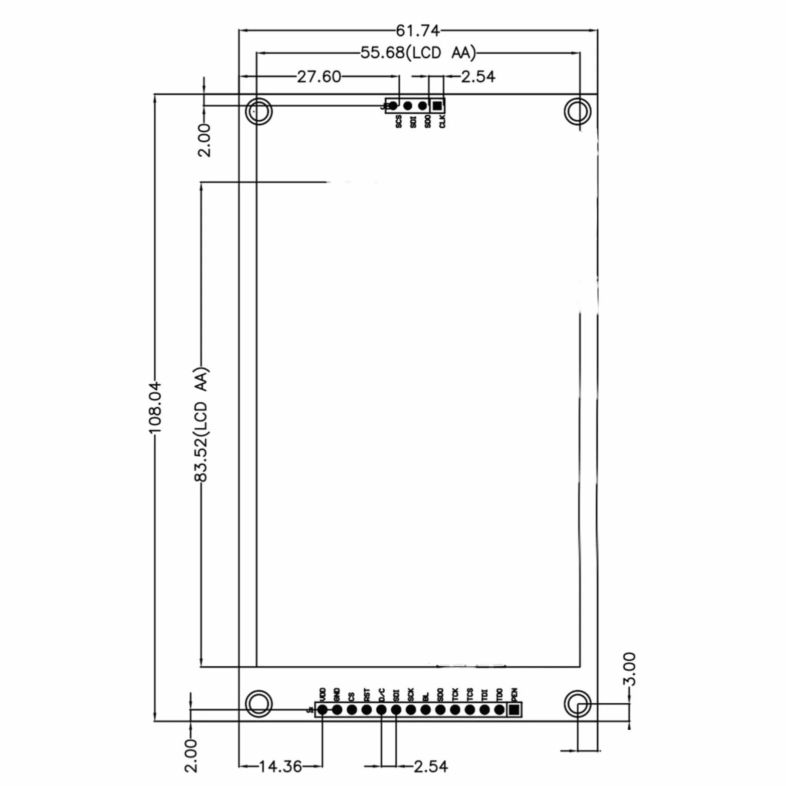 4-calowy Wyświetlacz SPI TFT LCD, 4-calowy Panel Dotykowy ILI9488 LCD 480x320 3,3 V 5 V z Gniazdem Karty Pamięci, moduł Ekranu LCD z Rysikiem