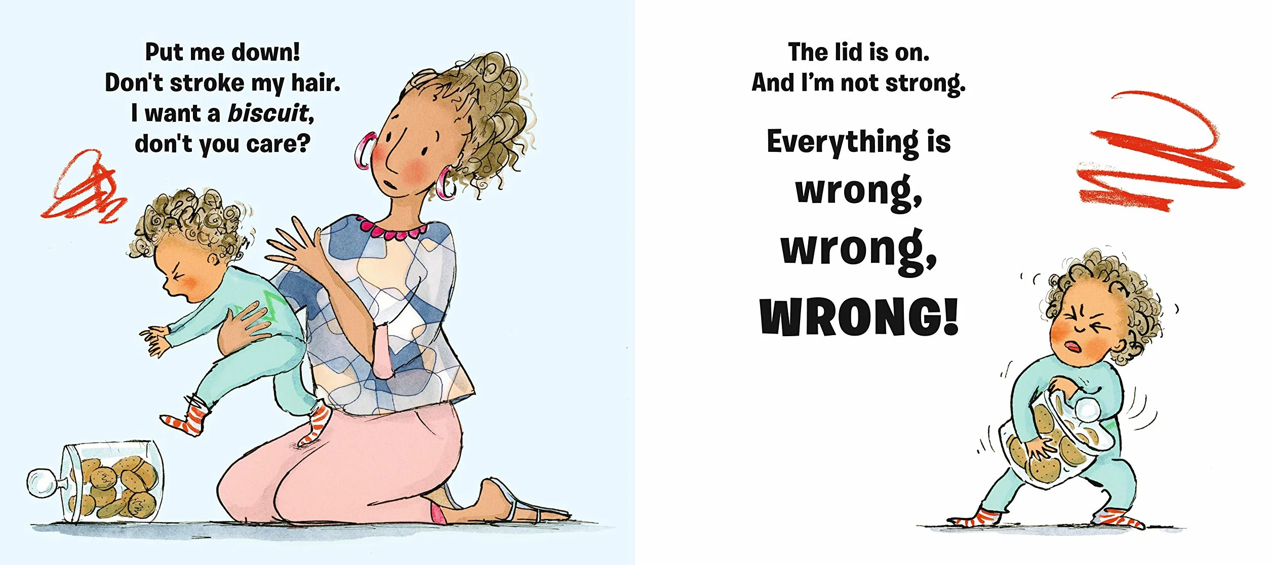Red Red Red: Picture Book for Toddler Tantrums & Meditative Big Feelings