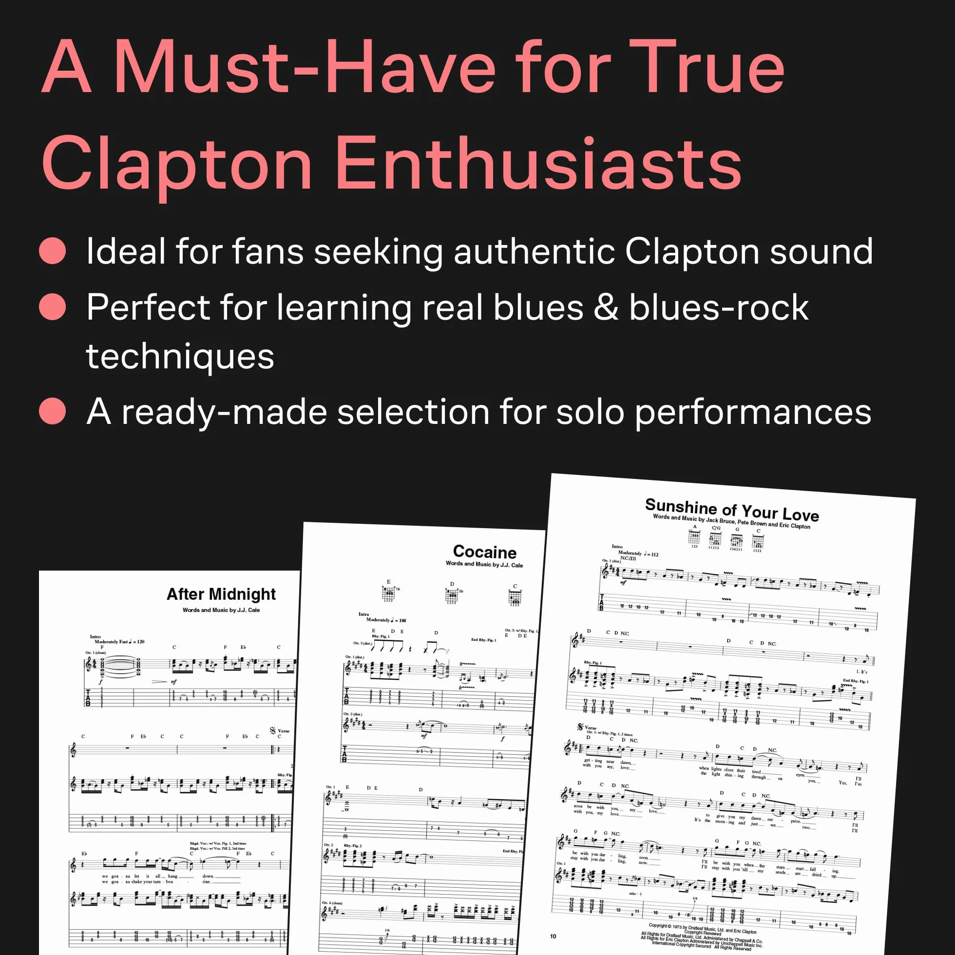 Eric Clapton Complete Clapton Guitar Recorded Version