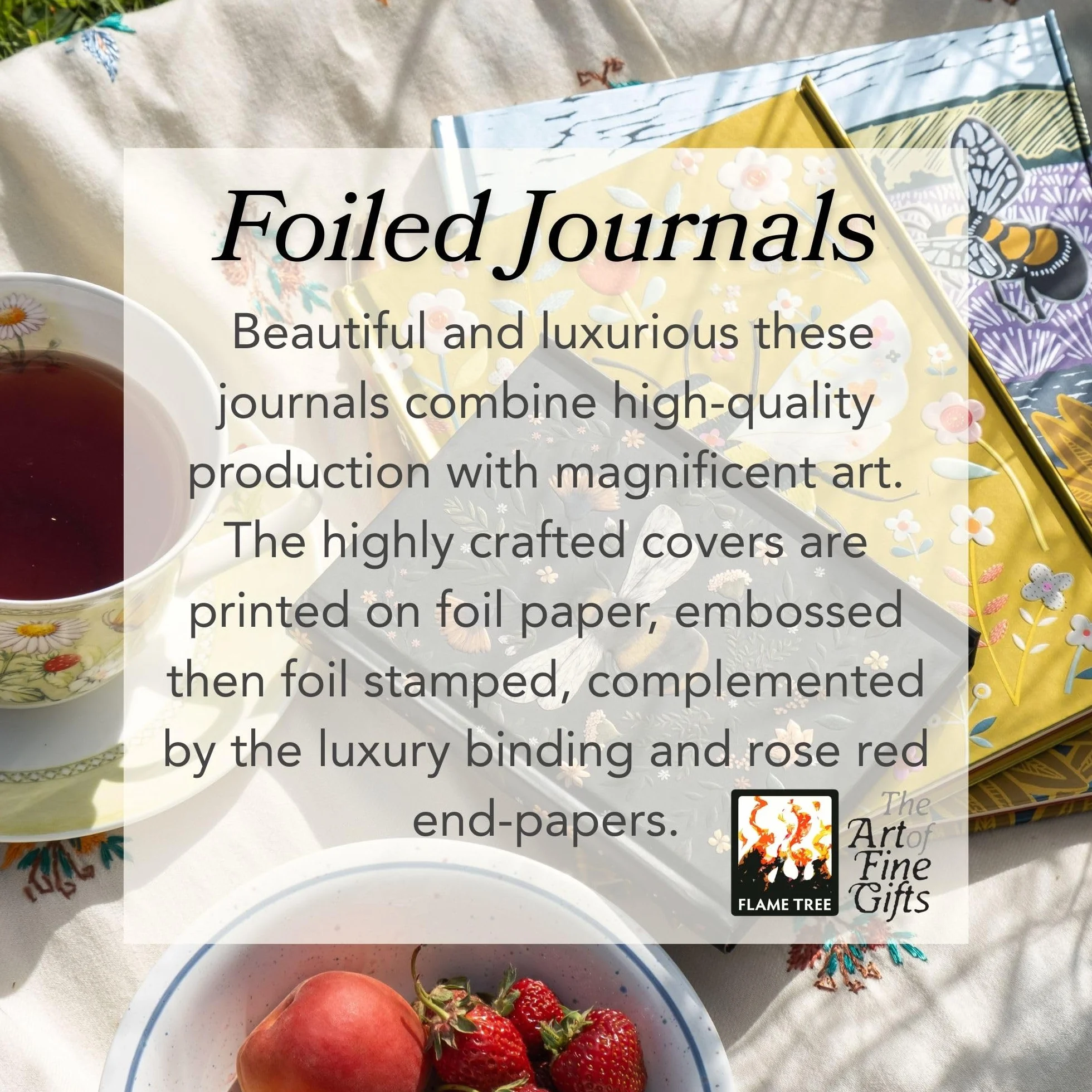 William Morris Seaweed Wallpaper Design Foiled Journal liniertes Blankbook mit festem Einband und Magnetverschluss