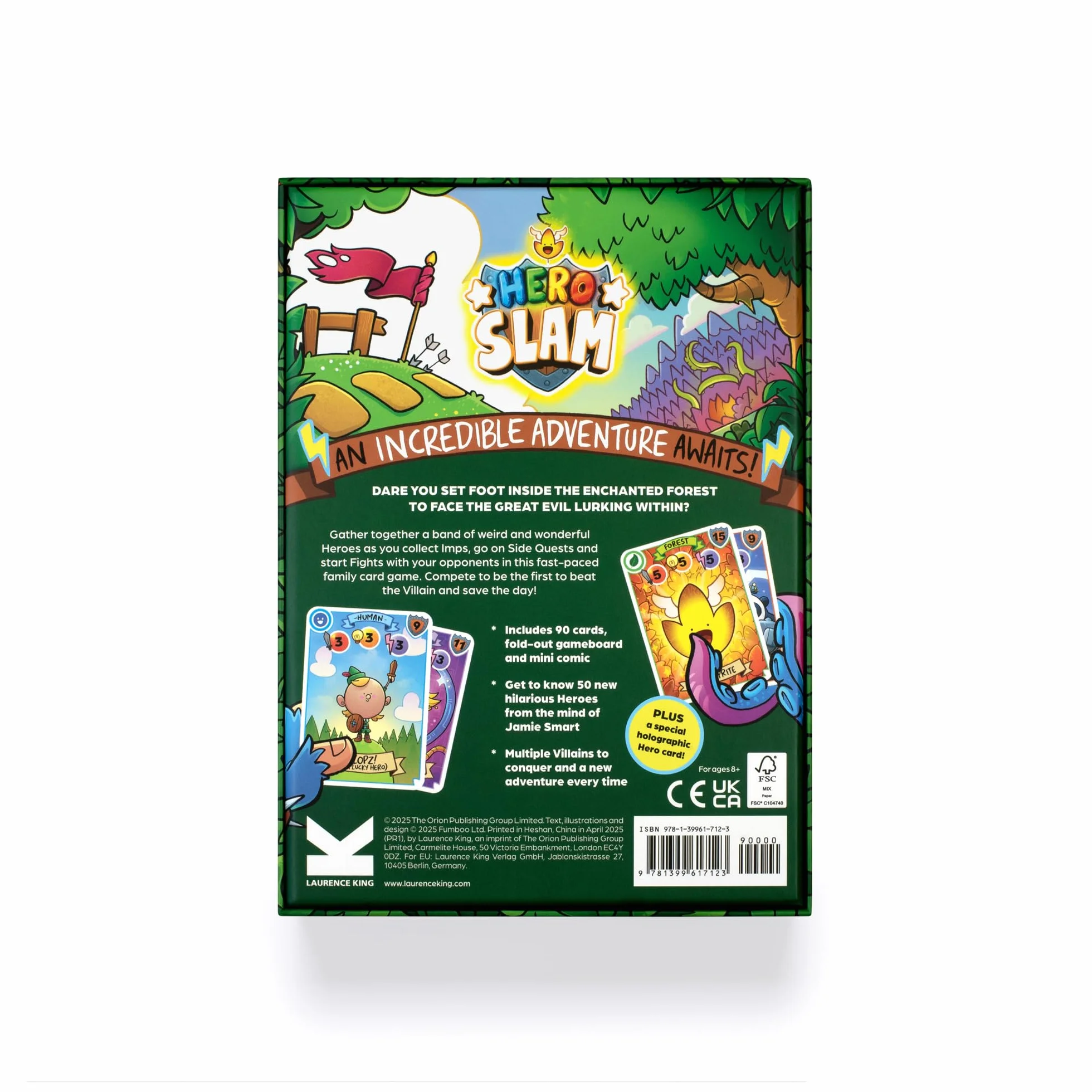 Jamie Smart s Hero Slam /anglais: The brand new game from the no 1 bestselling creator of Bunny vs Monkey