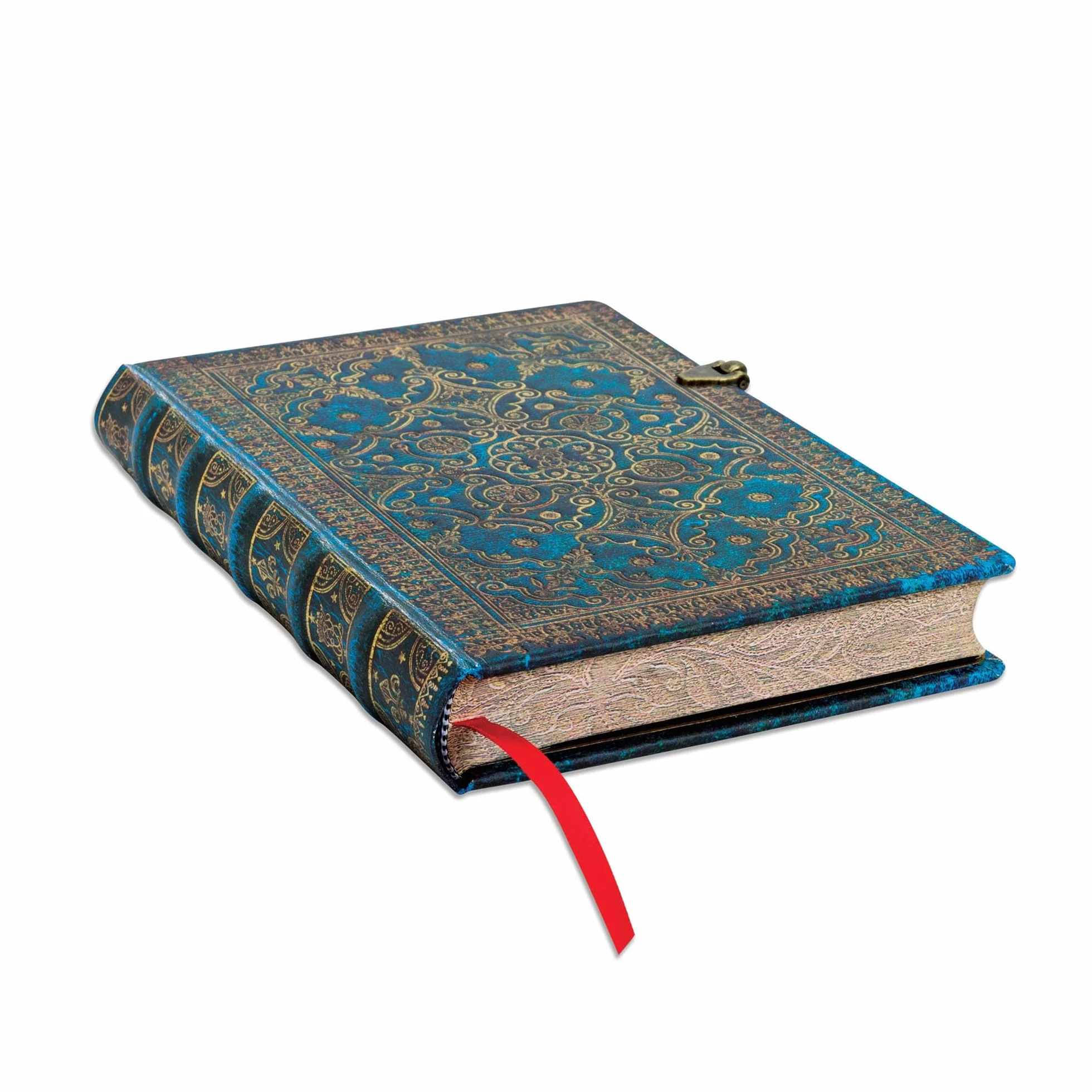 Azure Midi Lined Journal