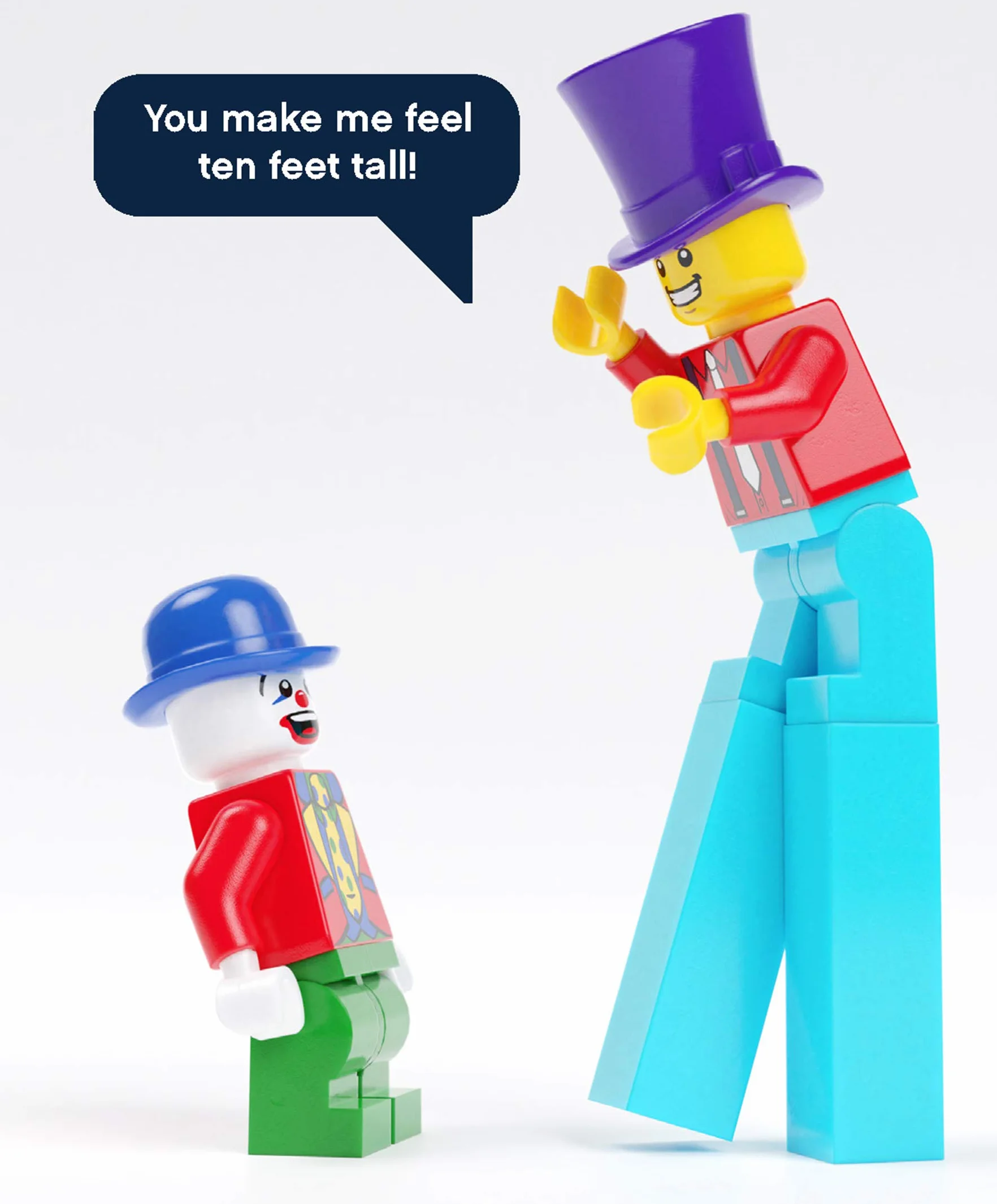 LEGO Minifigure Notes: 20 Notecards and Envelopes