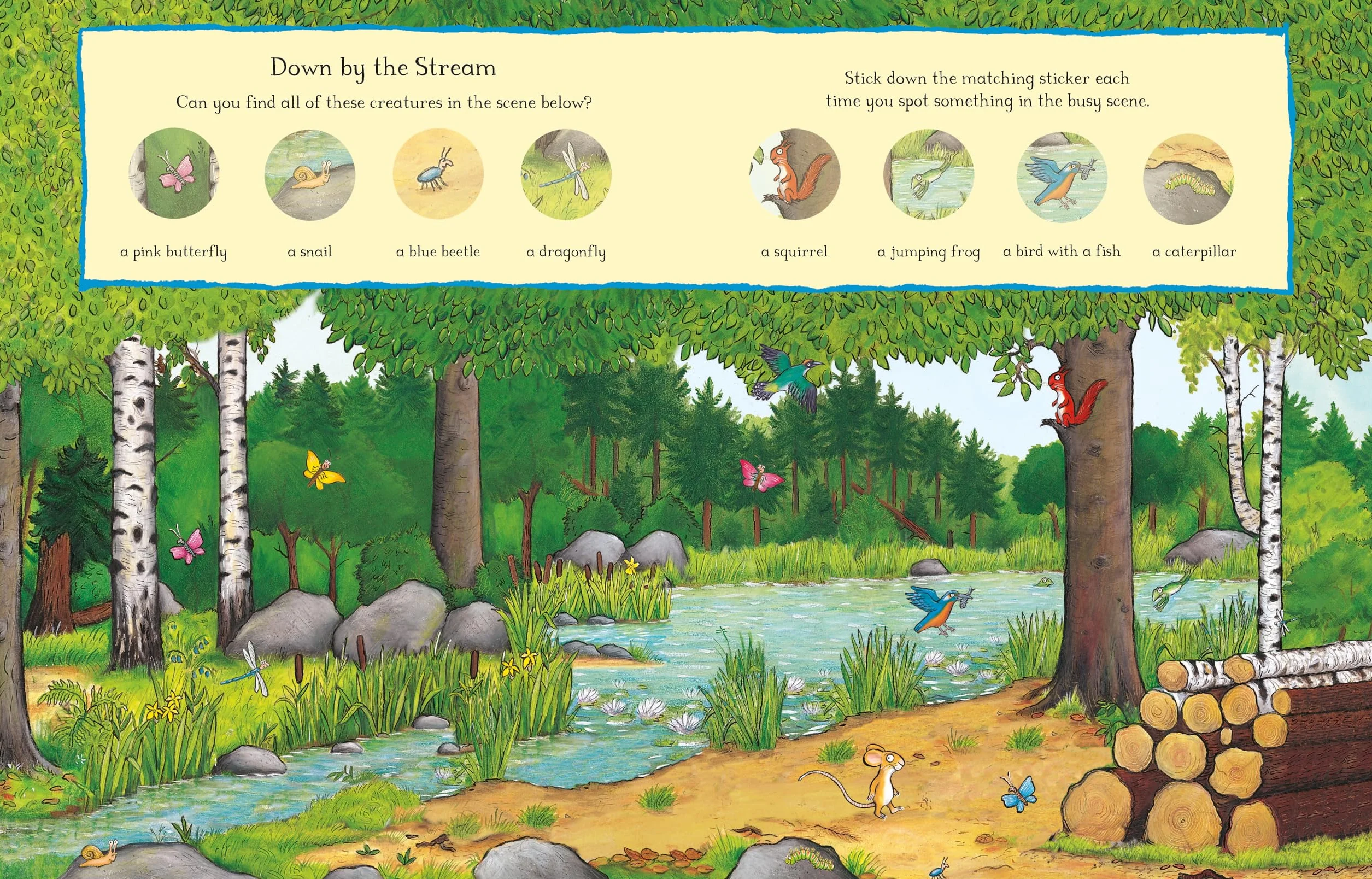 The Gruffalo: A First Sticker Book: over 250 easy-to-use stickers