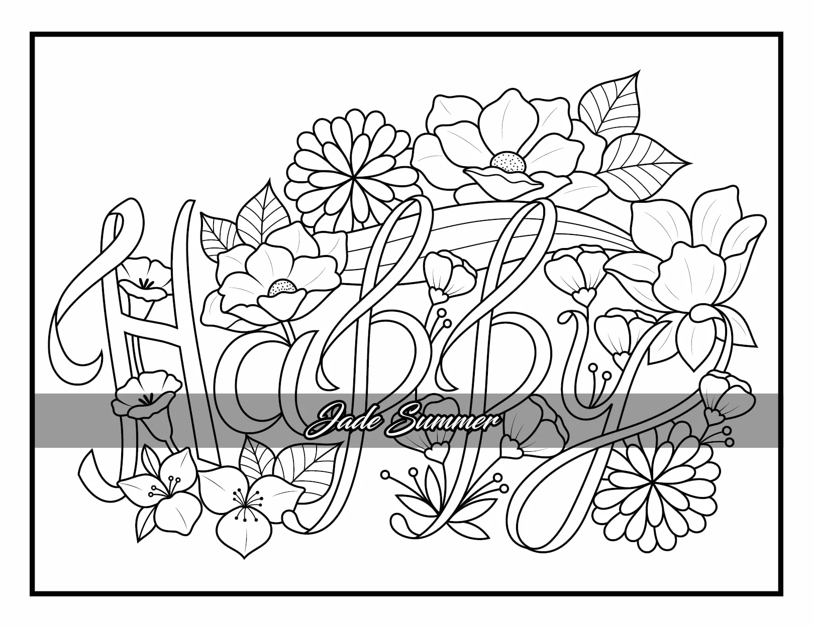 100 Flowers: Adult Coloring Book with Bouquets, Wreaths, Swirls, Patterns, Decorations