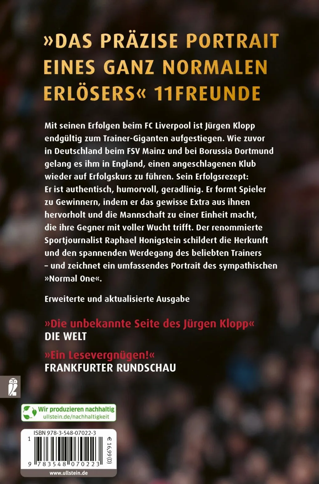 Jürgen Klopp. Die Biographie | Aktualisierte Biographie der Trainerlegende 2024