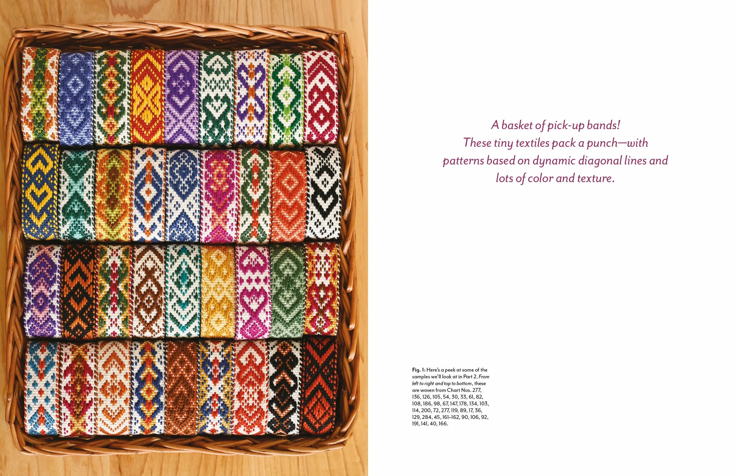 Pick-Up Bandweaving Designs: 288 Charts for 13 Pattern Ends