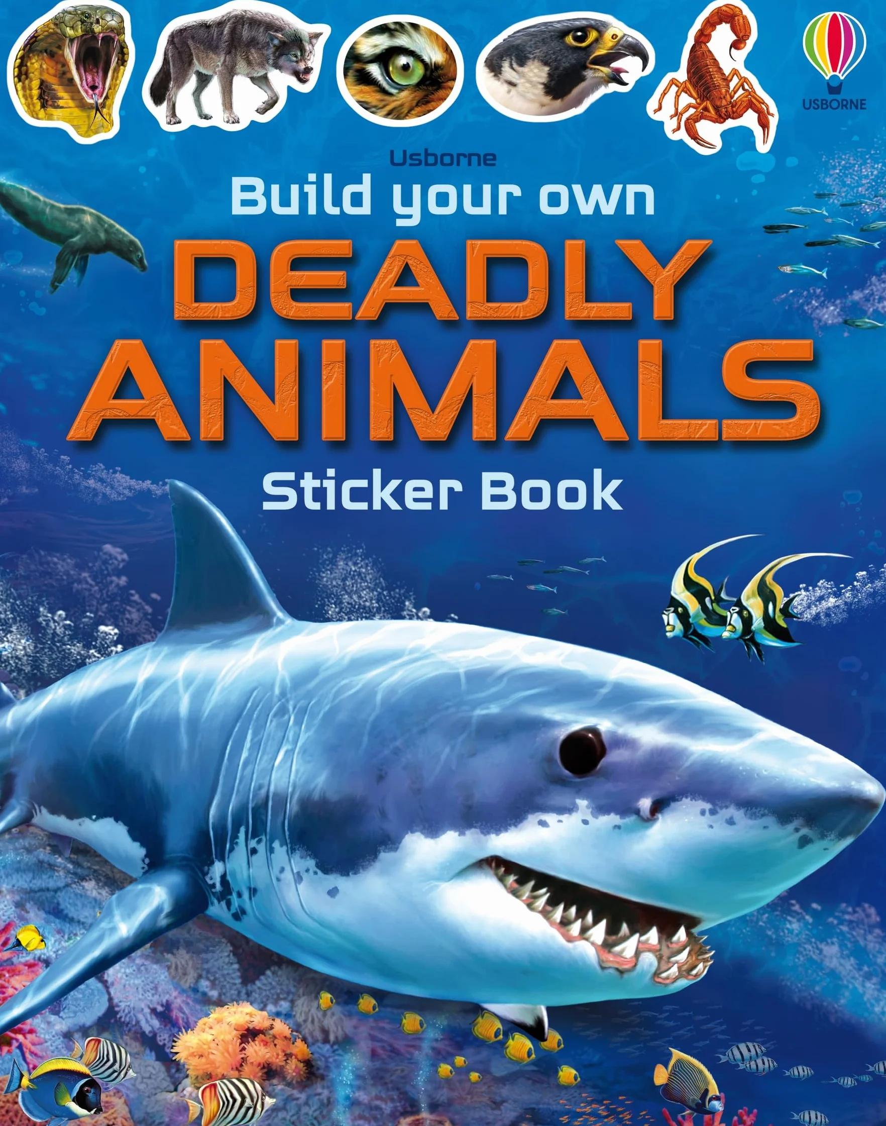Build Your Own Deadly Animals Sticker Book