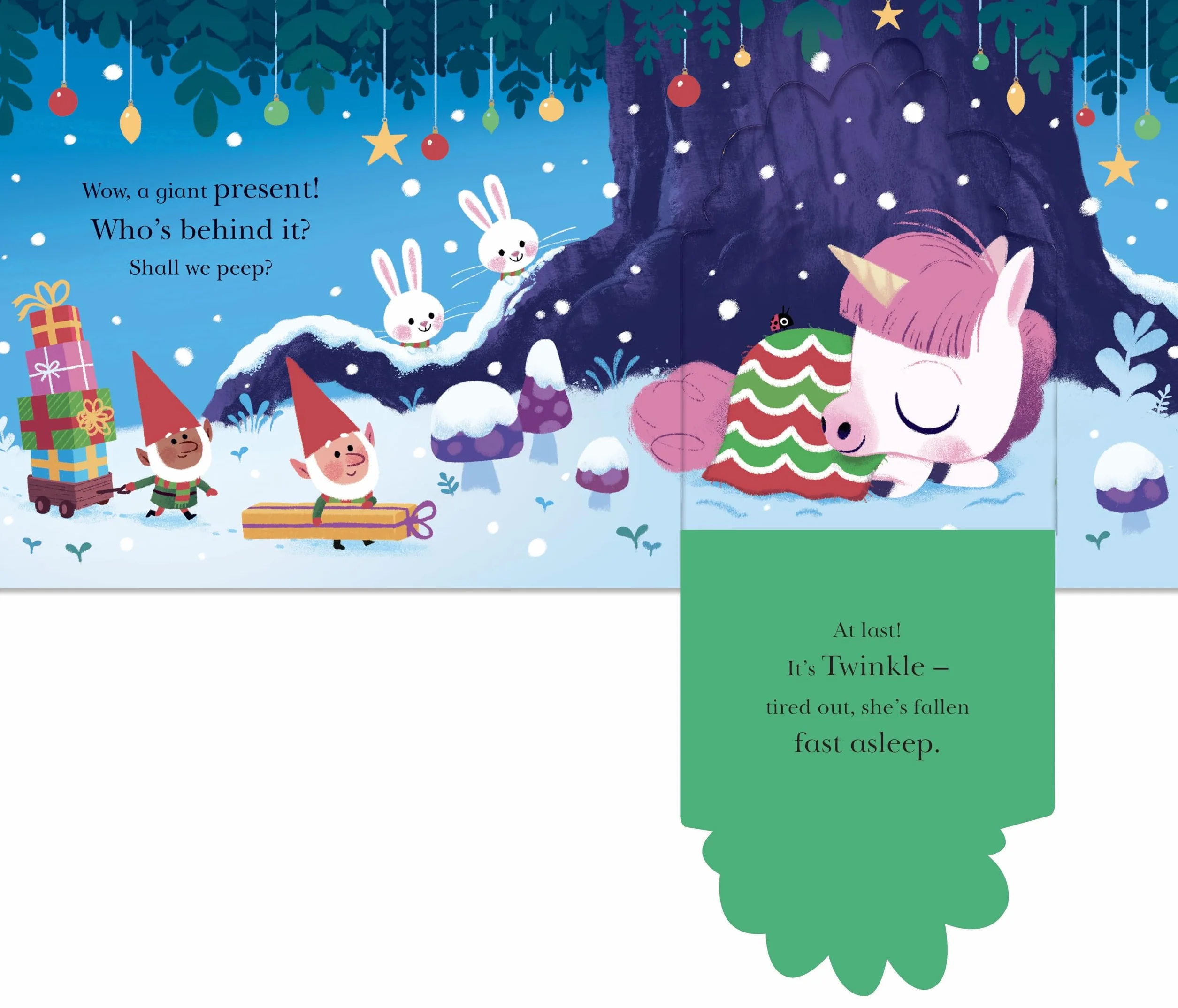 Ten Minutes to Bed: Where's Little Unicorn at Christmas?: A magical lift-the-flap book