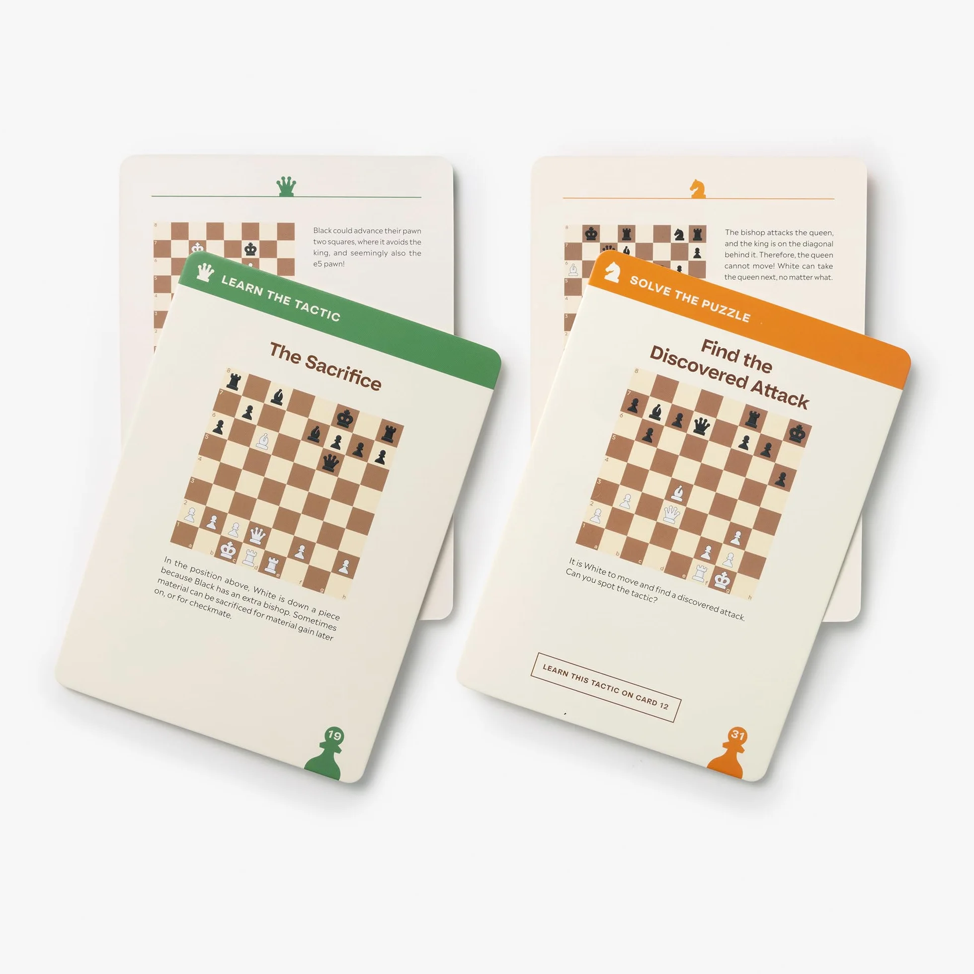 The Chess Deck: 50 Cards for Mastering the Basics