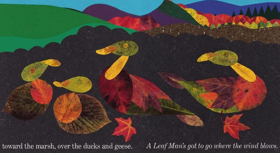 Leaf Man Board Book