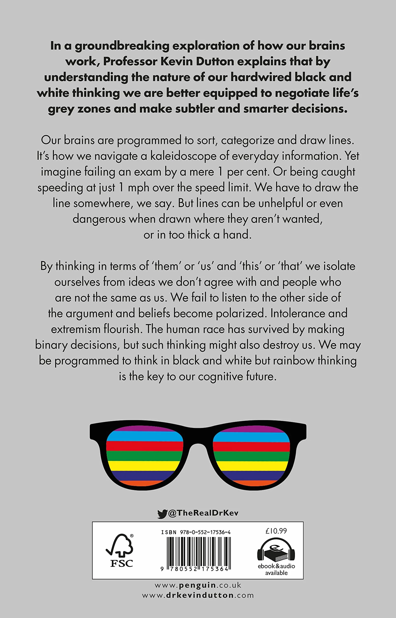 Black and White Thinking: How to Outsmart the Brain, Celebrate Nuance, and Learn to Think in Technicolour