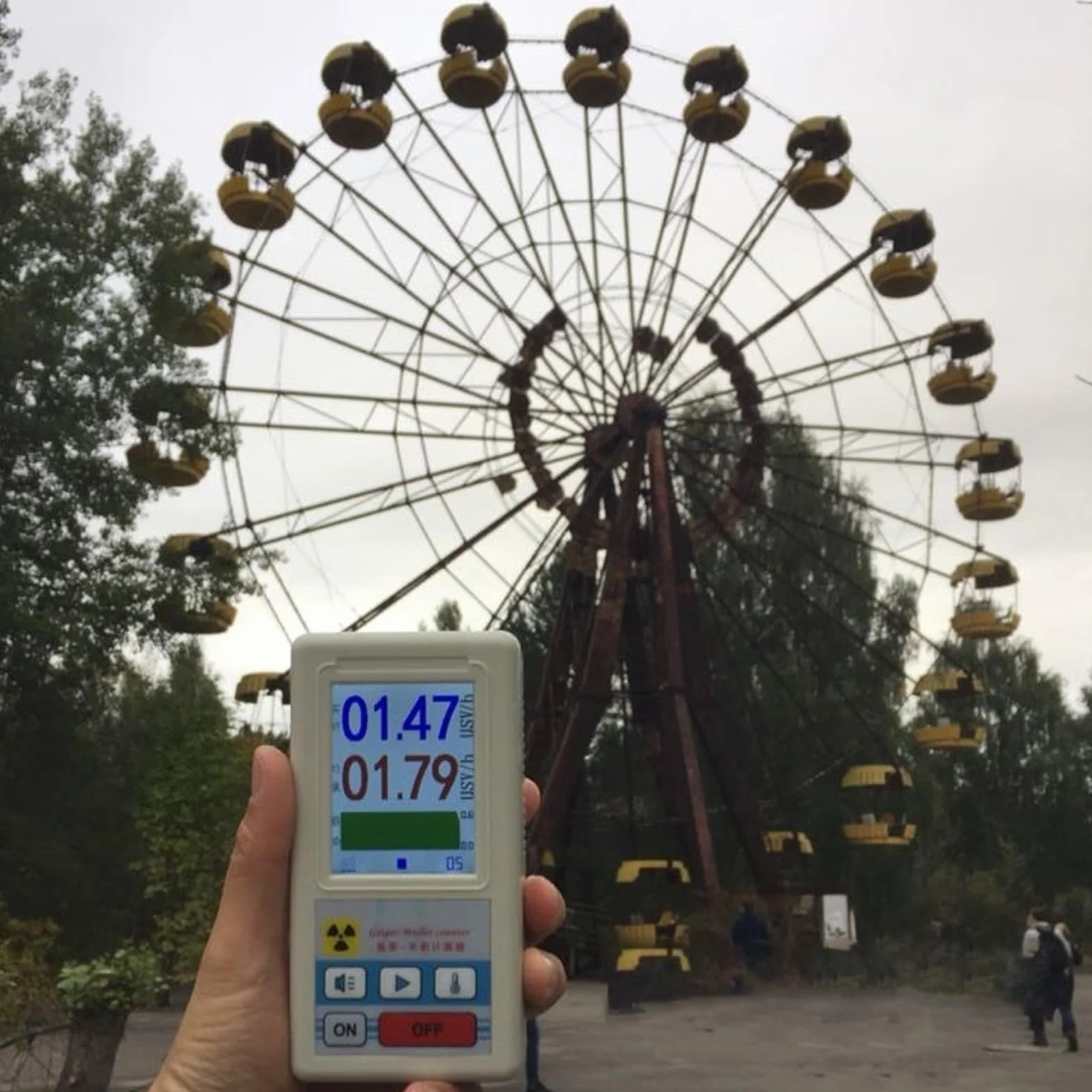 Ręczny Licznik Geigera Beta Gamma X Ray, Detektor Promieniowania Jądrowego, Miernik Akumulatorowy