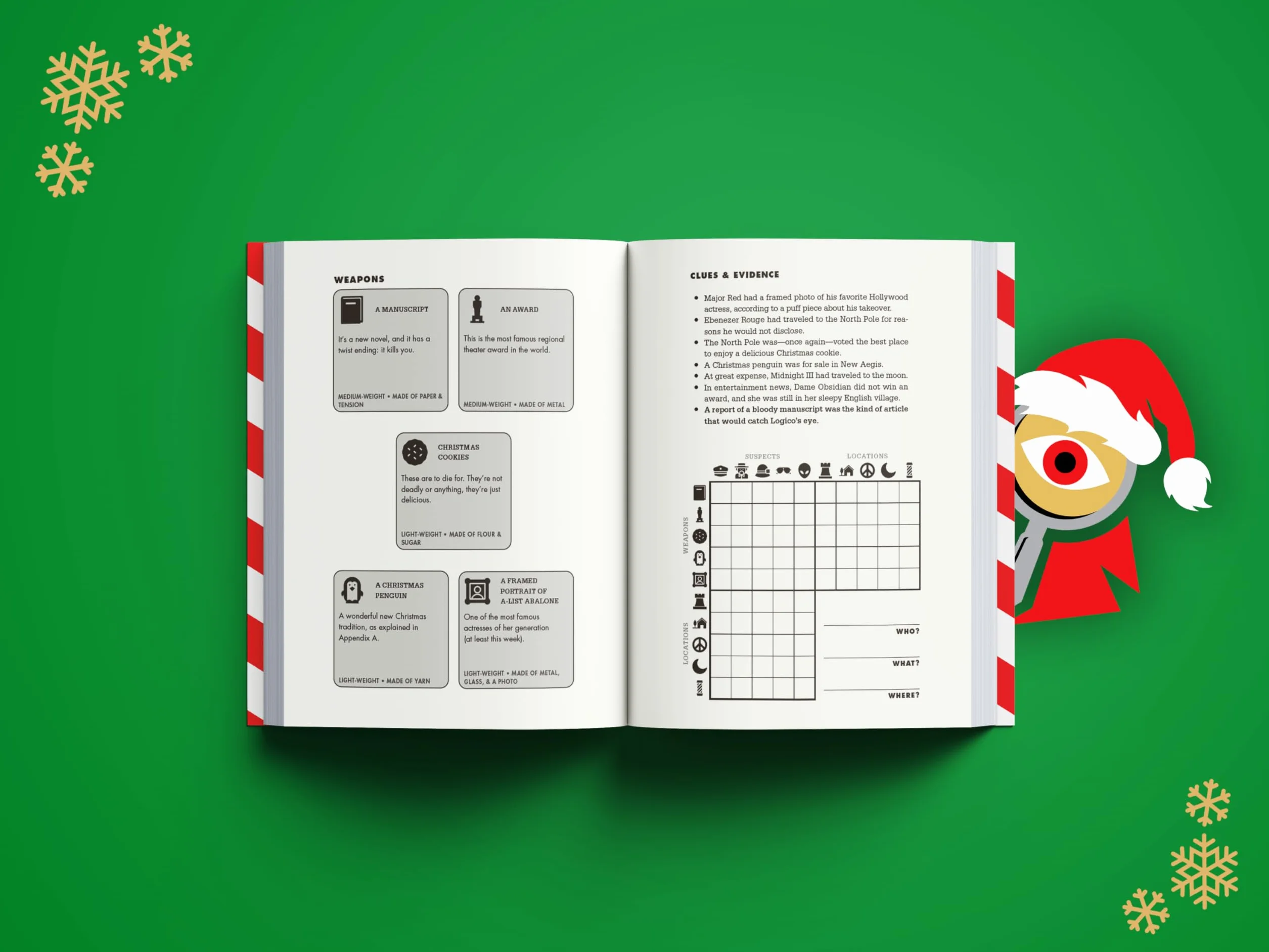 Merry Murdle: 25 Festive Murder Mystery Logic Puzzles