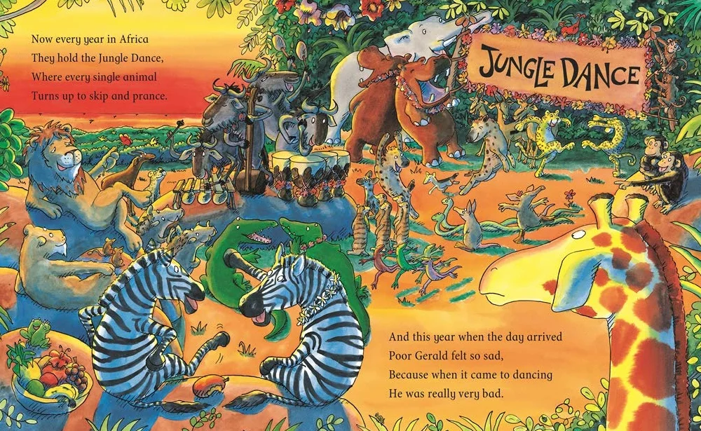 Giraffes Can't Dance Cased Board Book