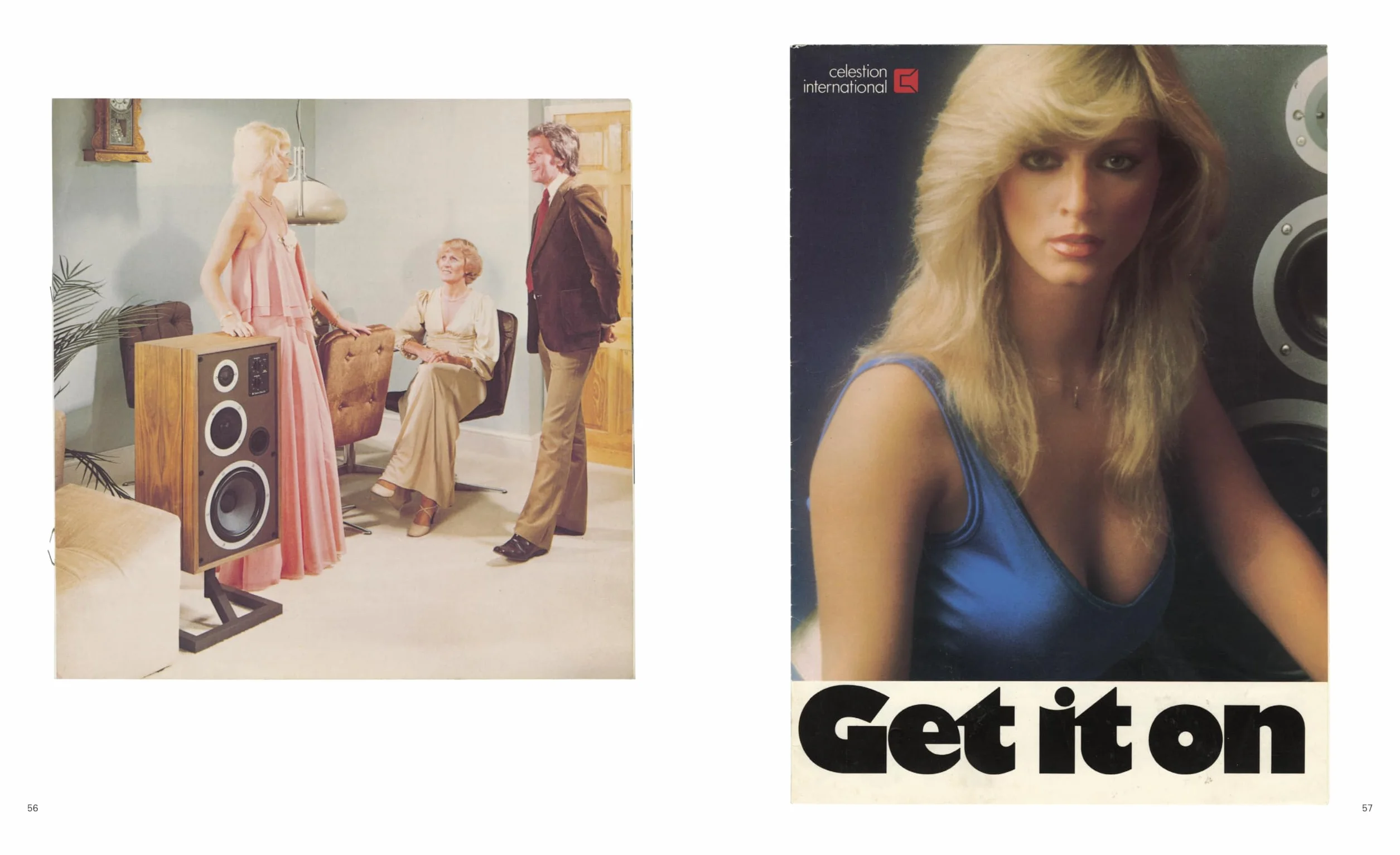 Audio Erotica: Hi-Fi brochures 1950s-1980s /anglais