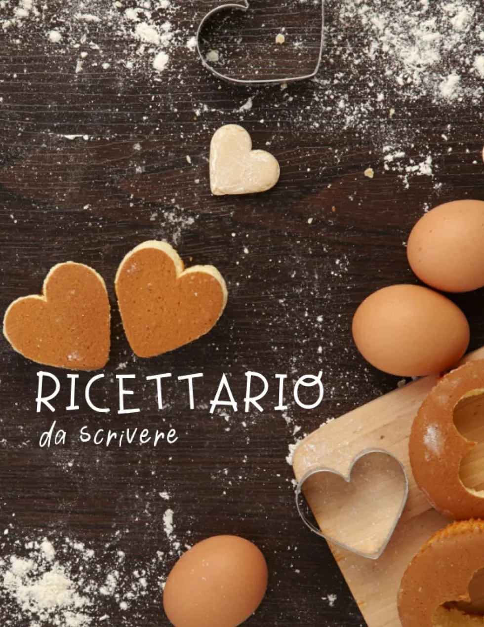 Ricettario da scrivere: Scrivi tutte le tue ricette preferite in un solo posto. Spazio per 120 piatti, A4. Quaderno ricette personalizzabile.