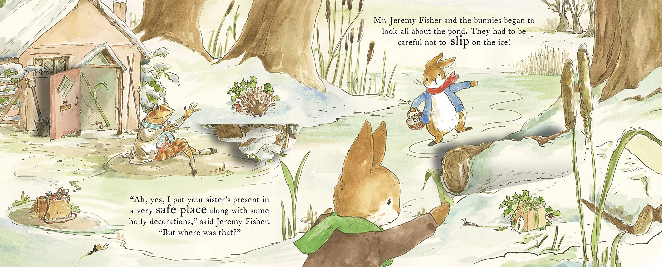 Peter Rabbit The Christmas Present Hunt: A Lift-the-Flap Storybook