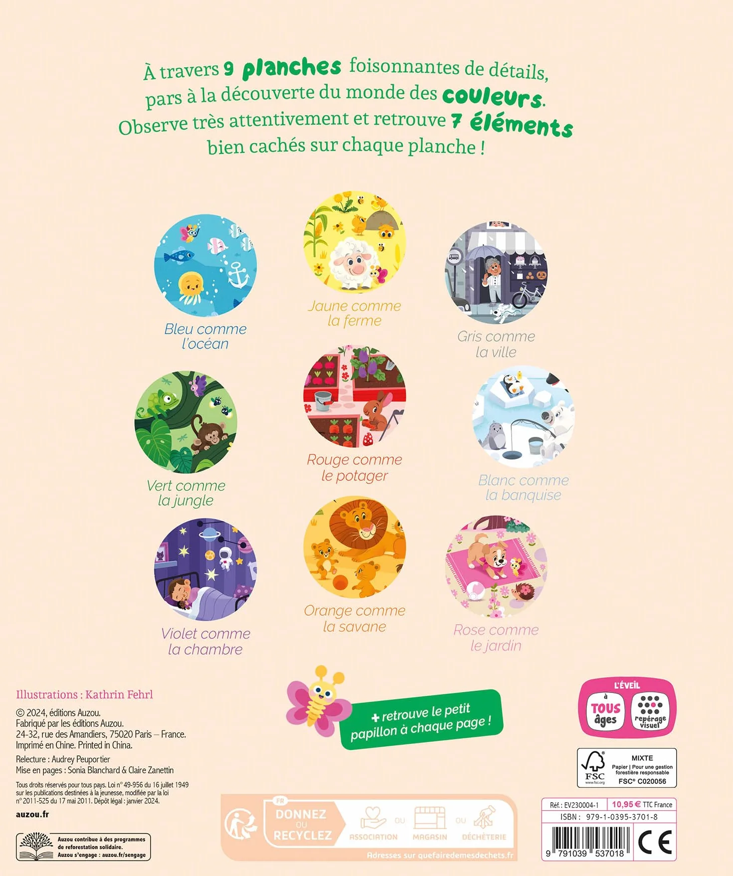 Cherche et trouve des tout-petits - les couleurs