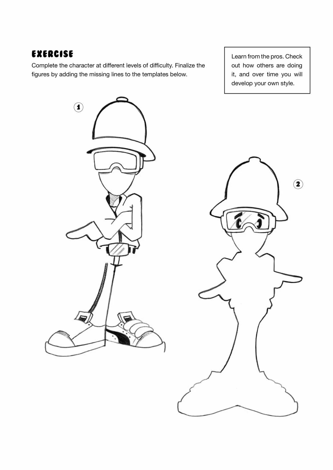 Graffiti Characters for Beginners /anglais: An Easy Introduction to Drawing Graffiti Figures